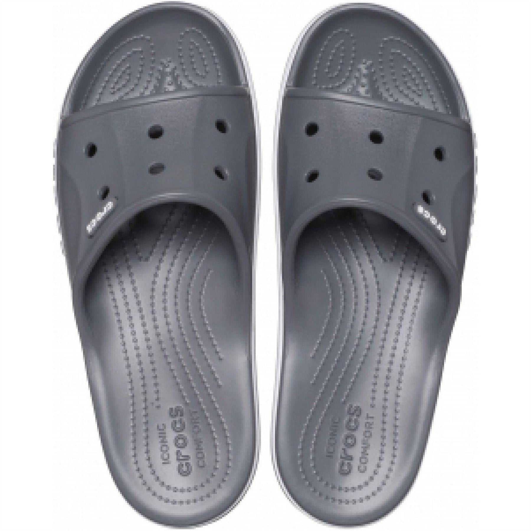 Crocs Bayaband Lacoste Lettering Slide Sandals