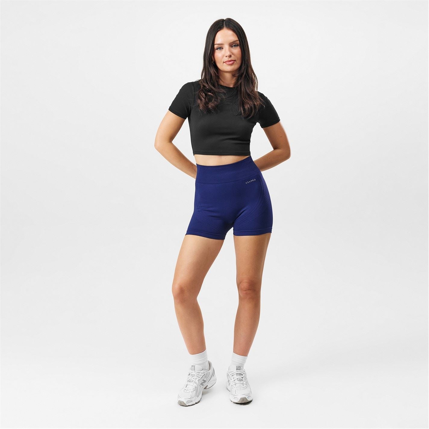 USA Pro Womens Seamless 3 Inch Shorts