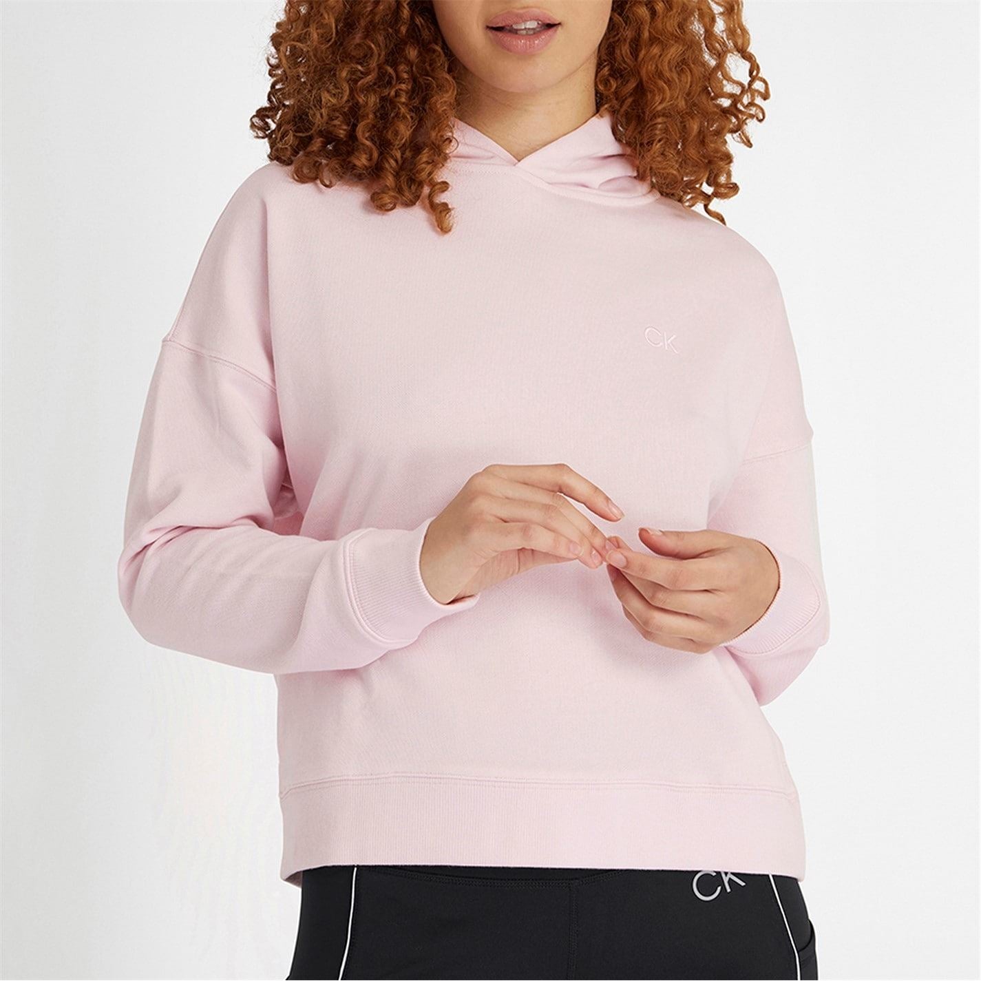 Calvin Klein Golf Cropped Relaxed Fit Drop Shoulder Hoodie