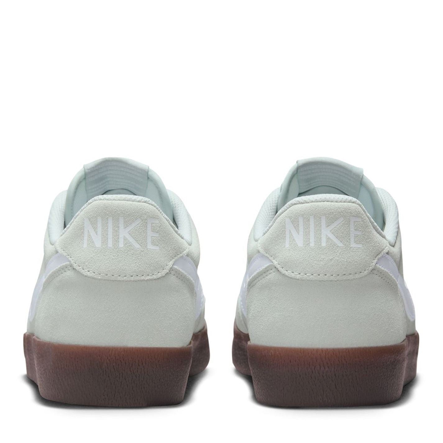Nike Leather Low Top Flat Heel Sneakers