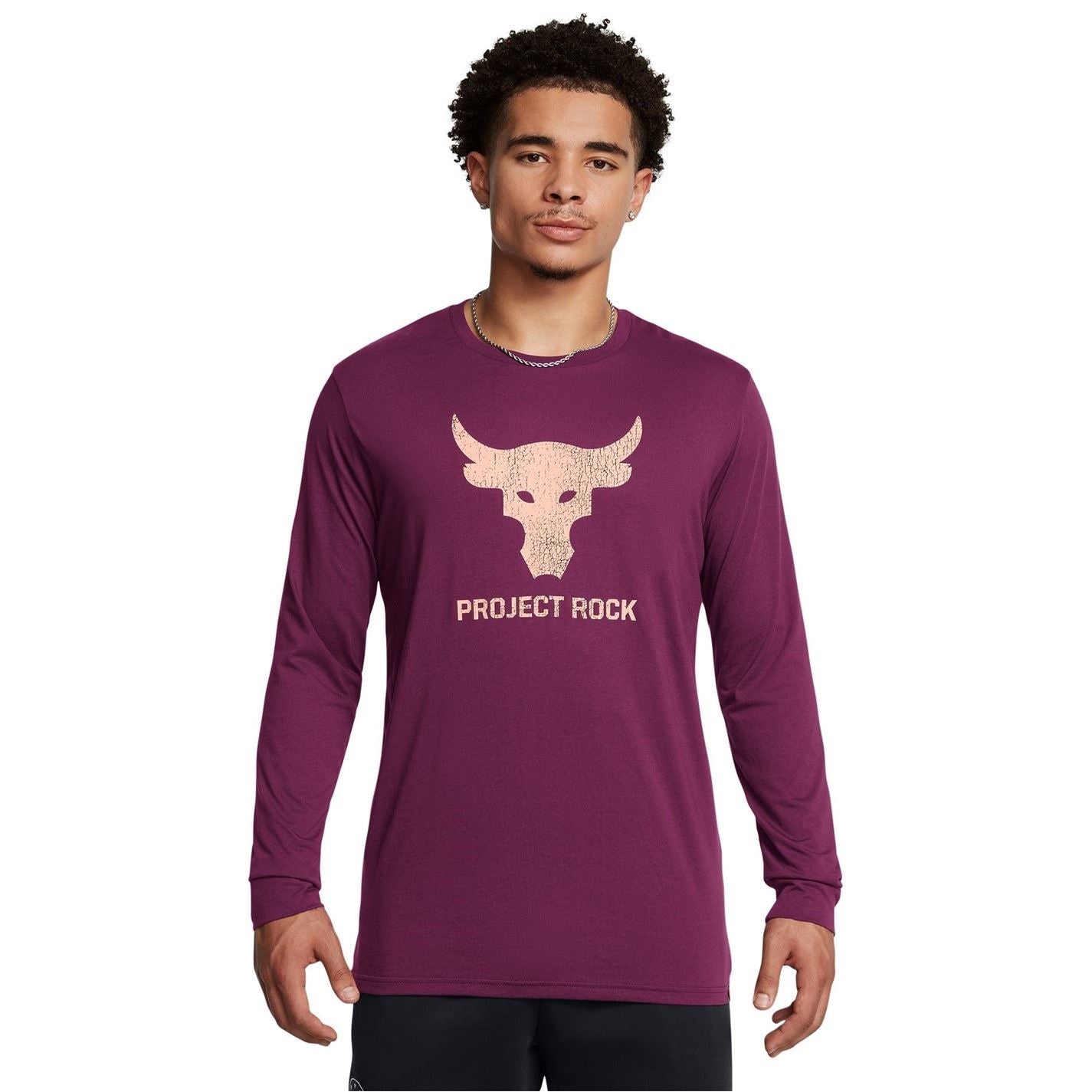 Under Armour Mens Armour Pr Brahma Long Sleeve T-Shirt