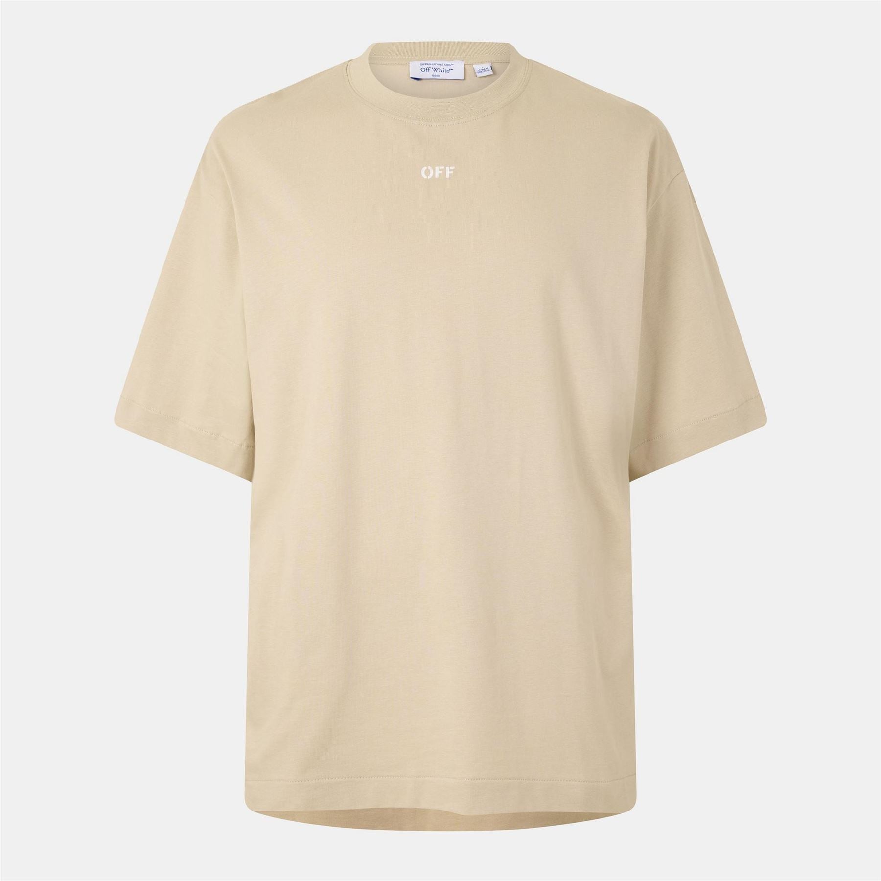Off White Arrow Skate Lettering Regular Fit T-Shirt