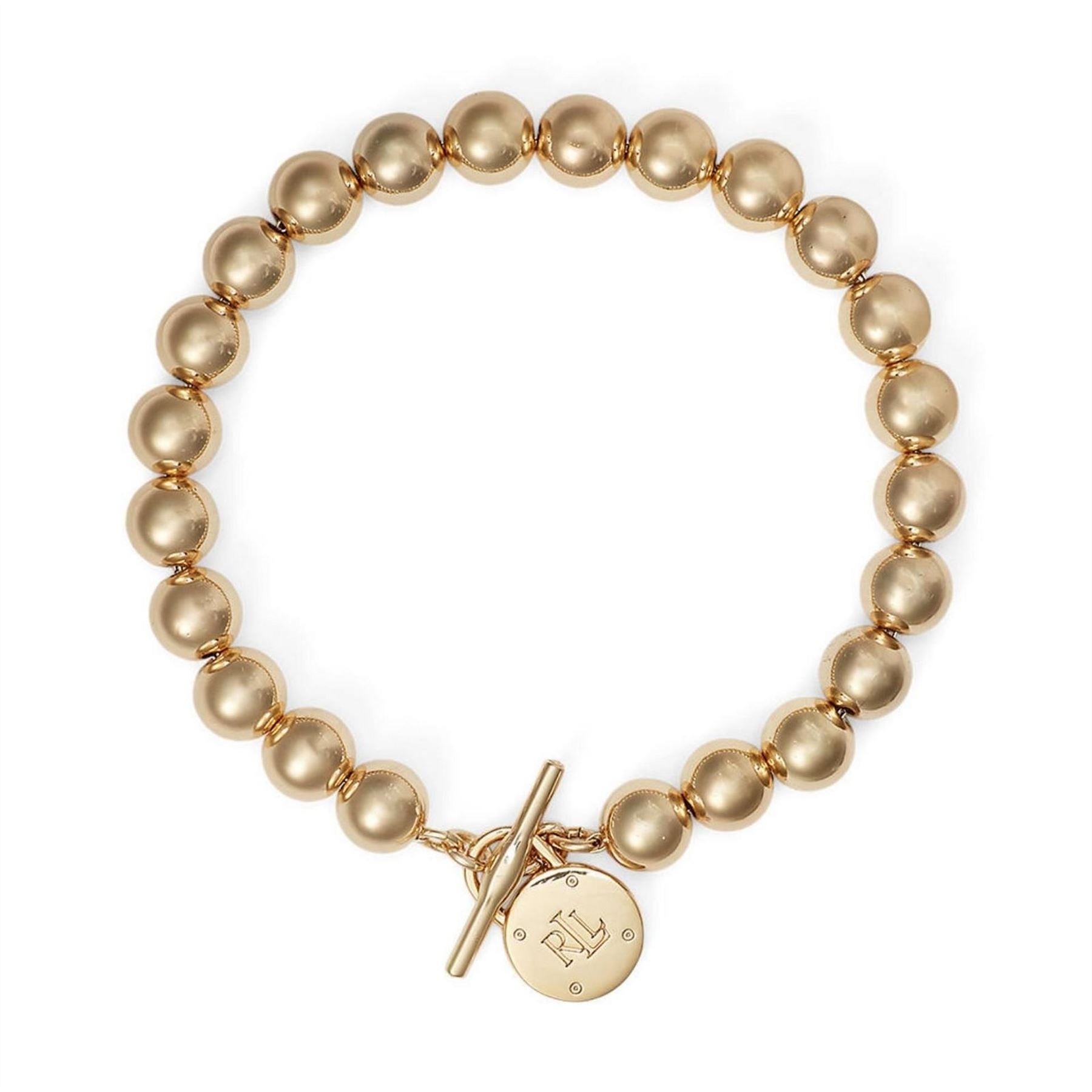 Lauren by Ralph Lauren Ralph Lauren Gold Toggle Padlock Bracelet