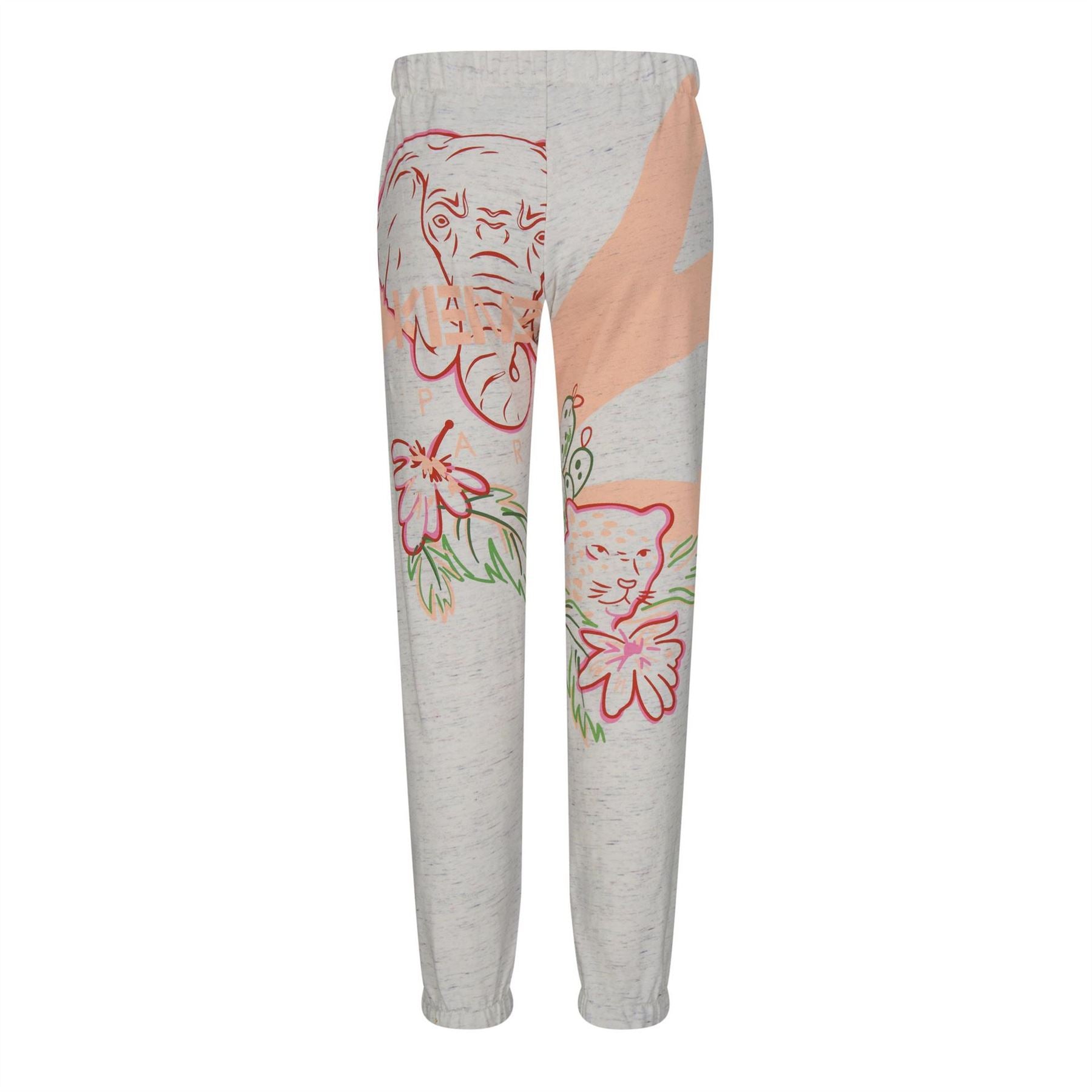Kenzo All Over Print Closed Hem Fleece Joggers