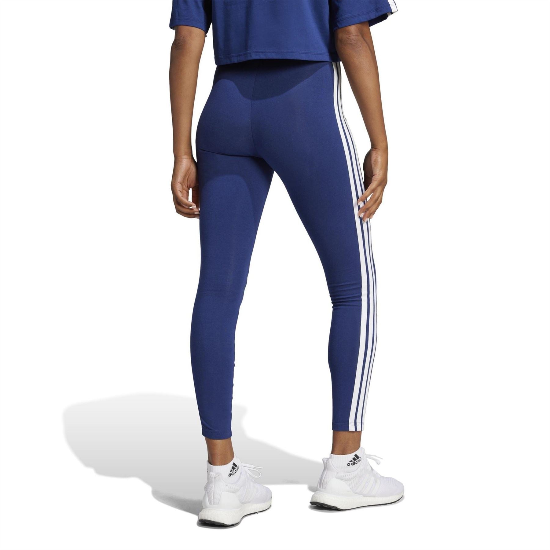 adidas Womens Essentials 3 Stripe Leggings