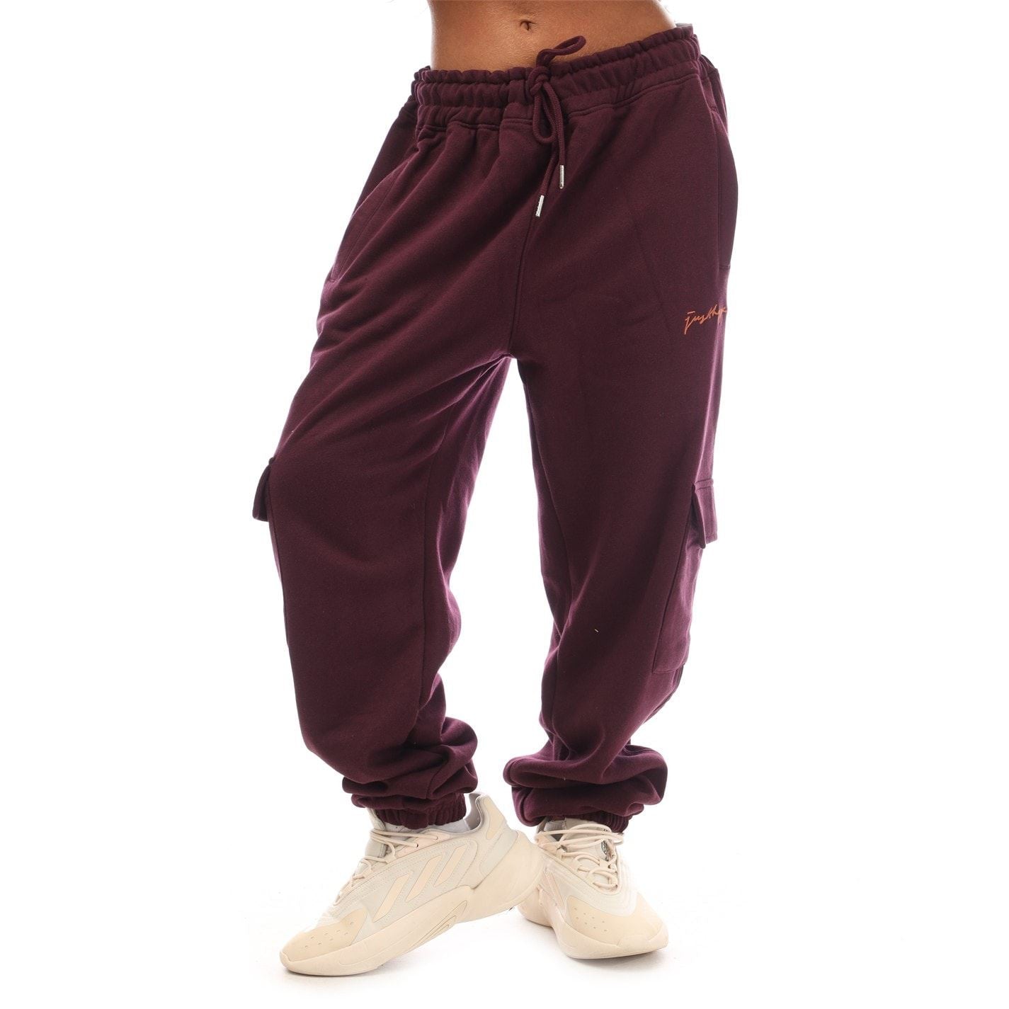 Hype Solid Patterned Cargo Combat Joggers