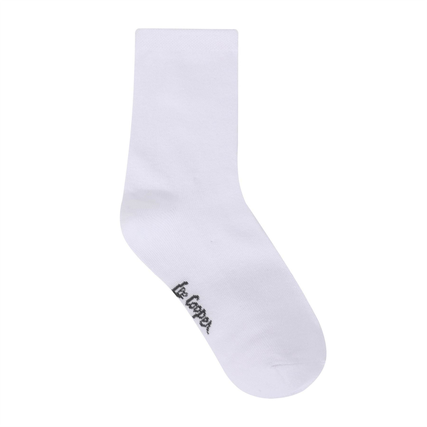 Lee Cooper Back To School Quarter Socks 10pk Infant