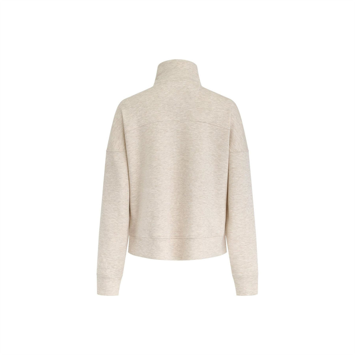 DKNY Sport 1 4 Zip Funnel Neck Fleece Top