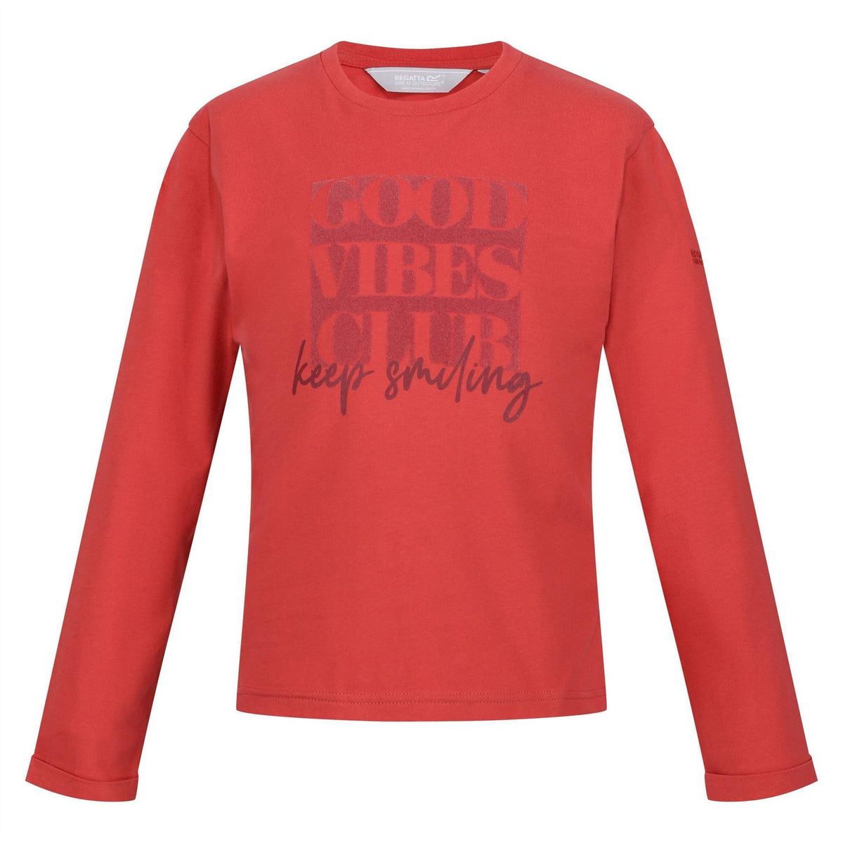 Regatta Lettering Crew Neck Long Sleeve Jersey T-Shirt