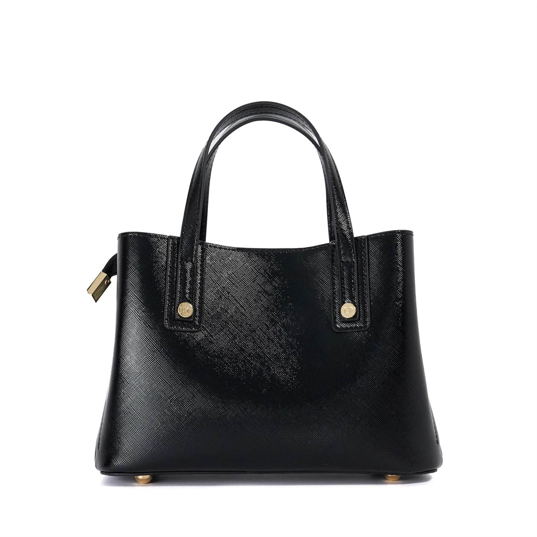 Dune London Dominantly Marble Patterned Tote with Gold Tone Hardware