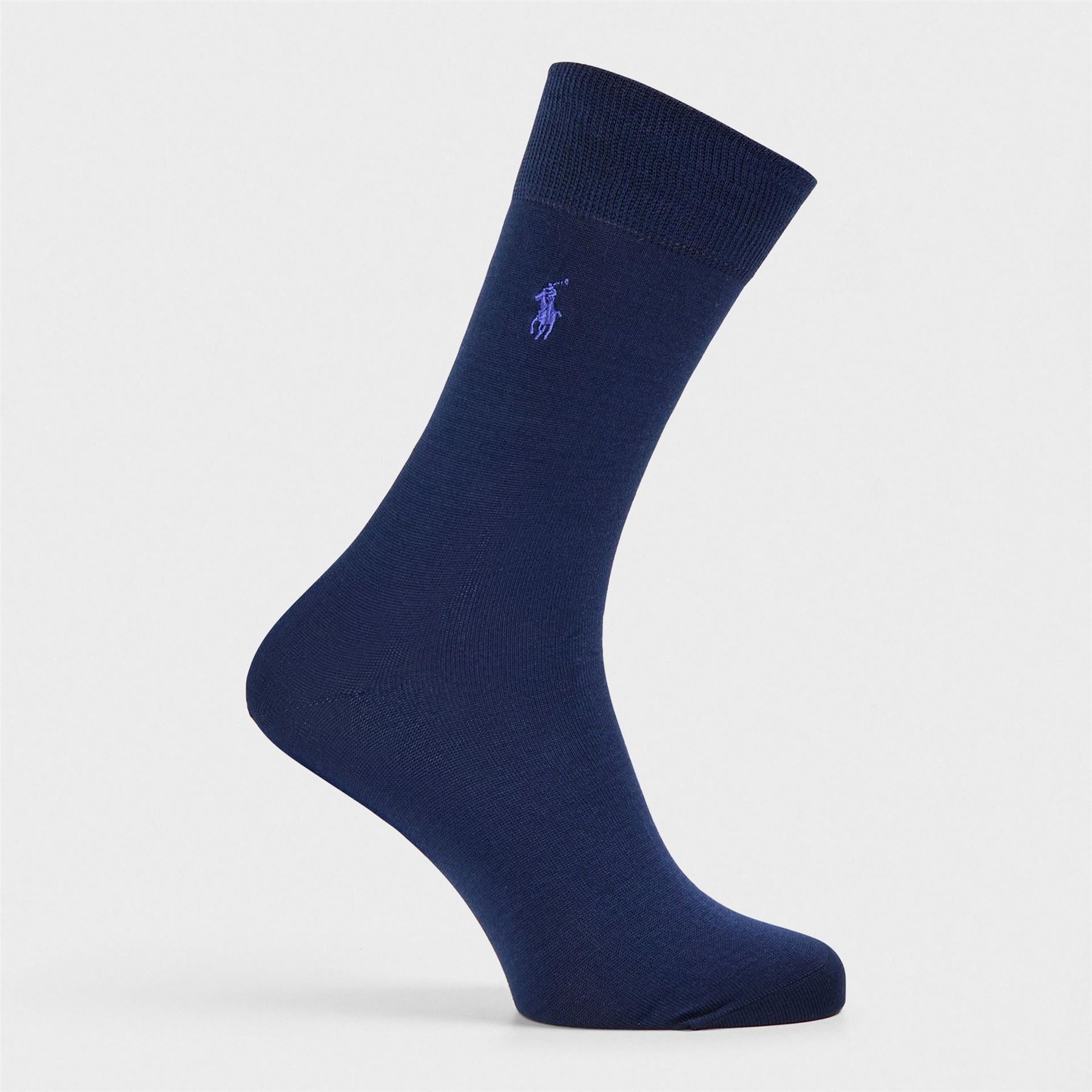 Polo Ralph Lauren 3 Pack Mercerised Cotton Crew Socks