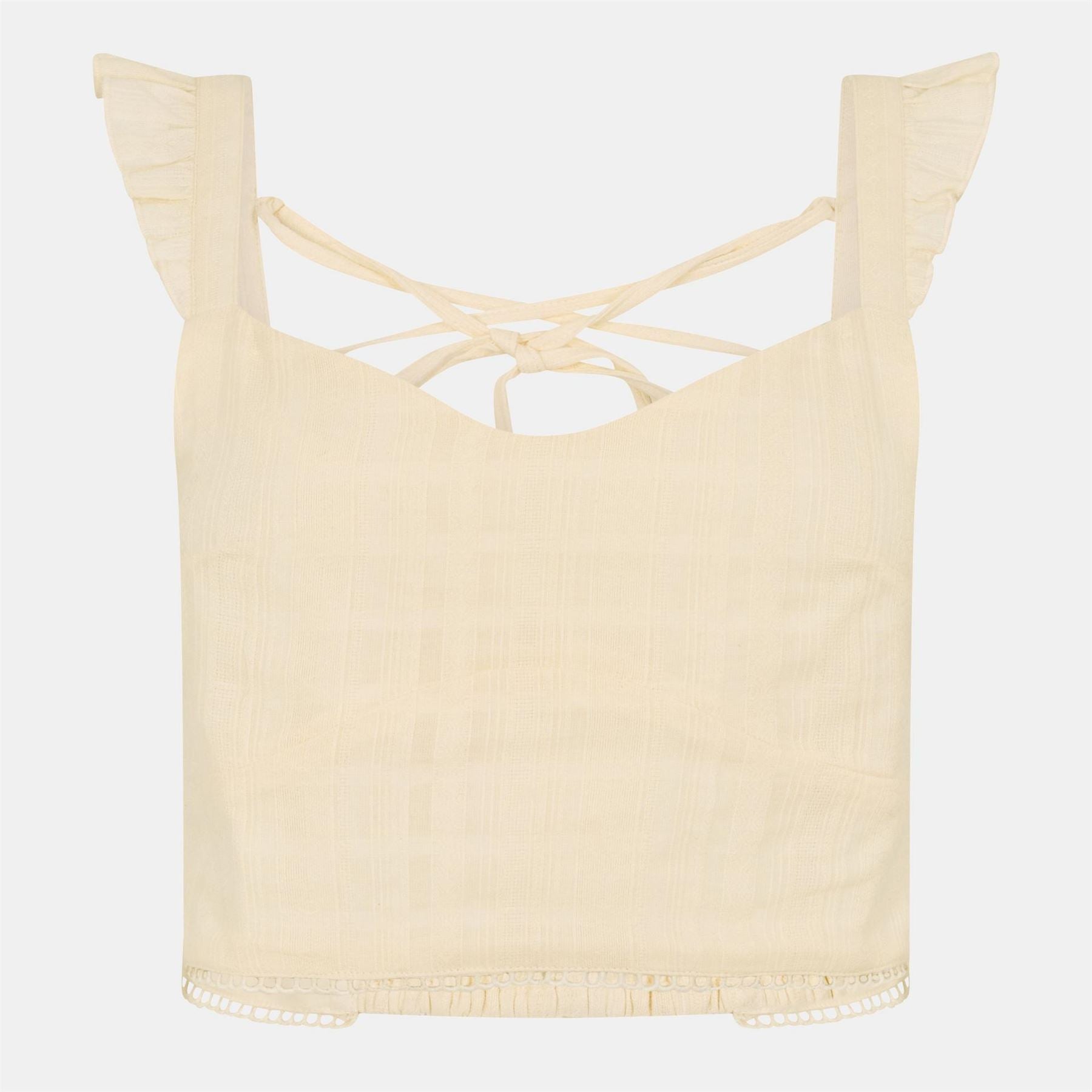 Jack Wills Frill Sleeve Top