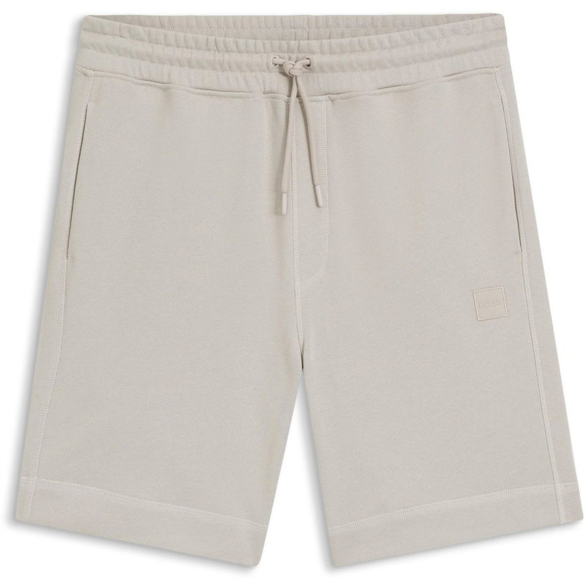 Boss Orange Mid Length Elasticated Drawstring Fleece Shorts