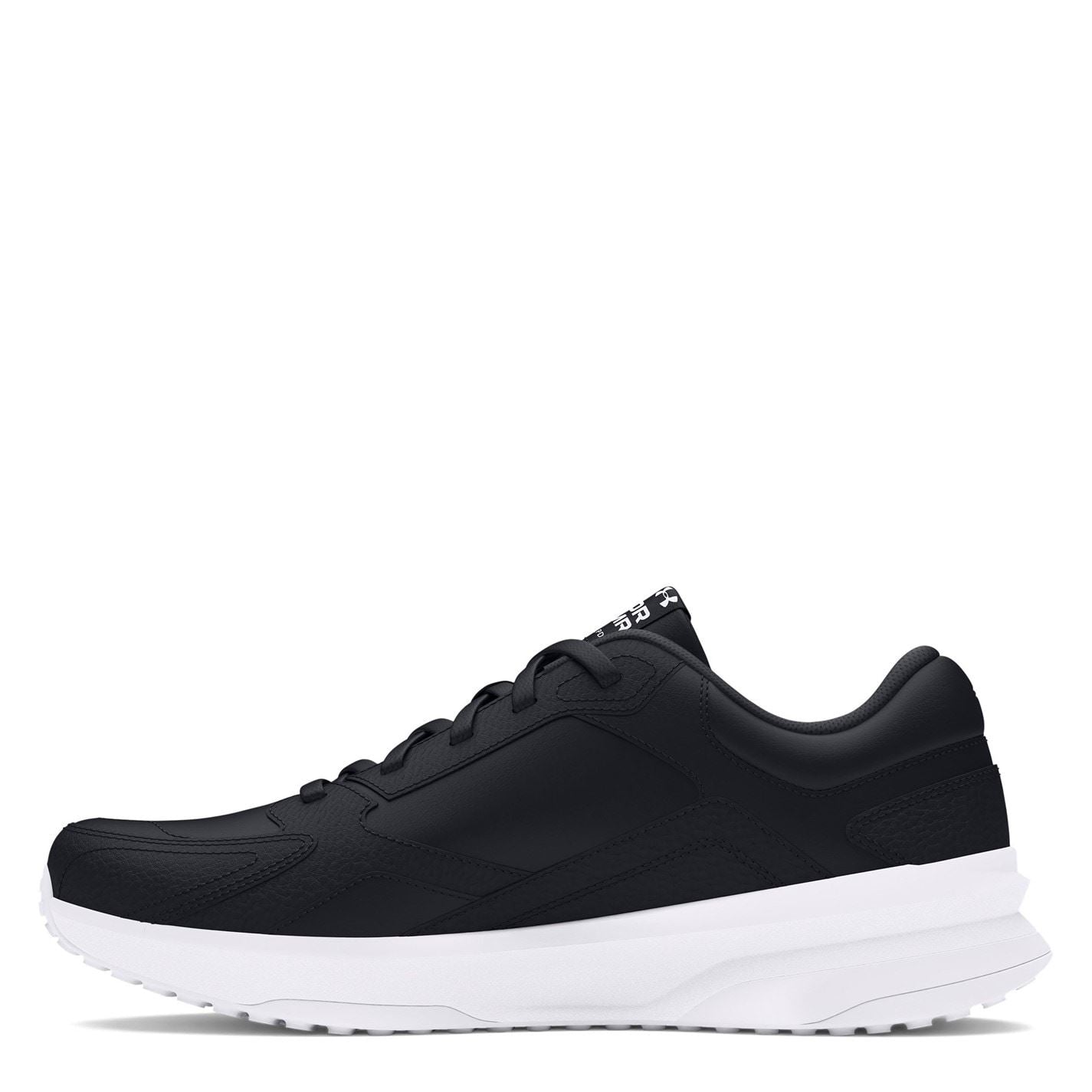 Under Armour Edge Leather Lace-Up Low Top Sneakers