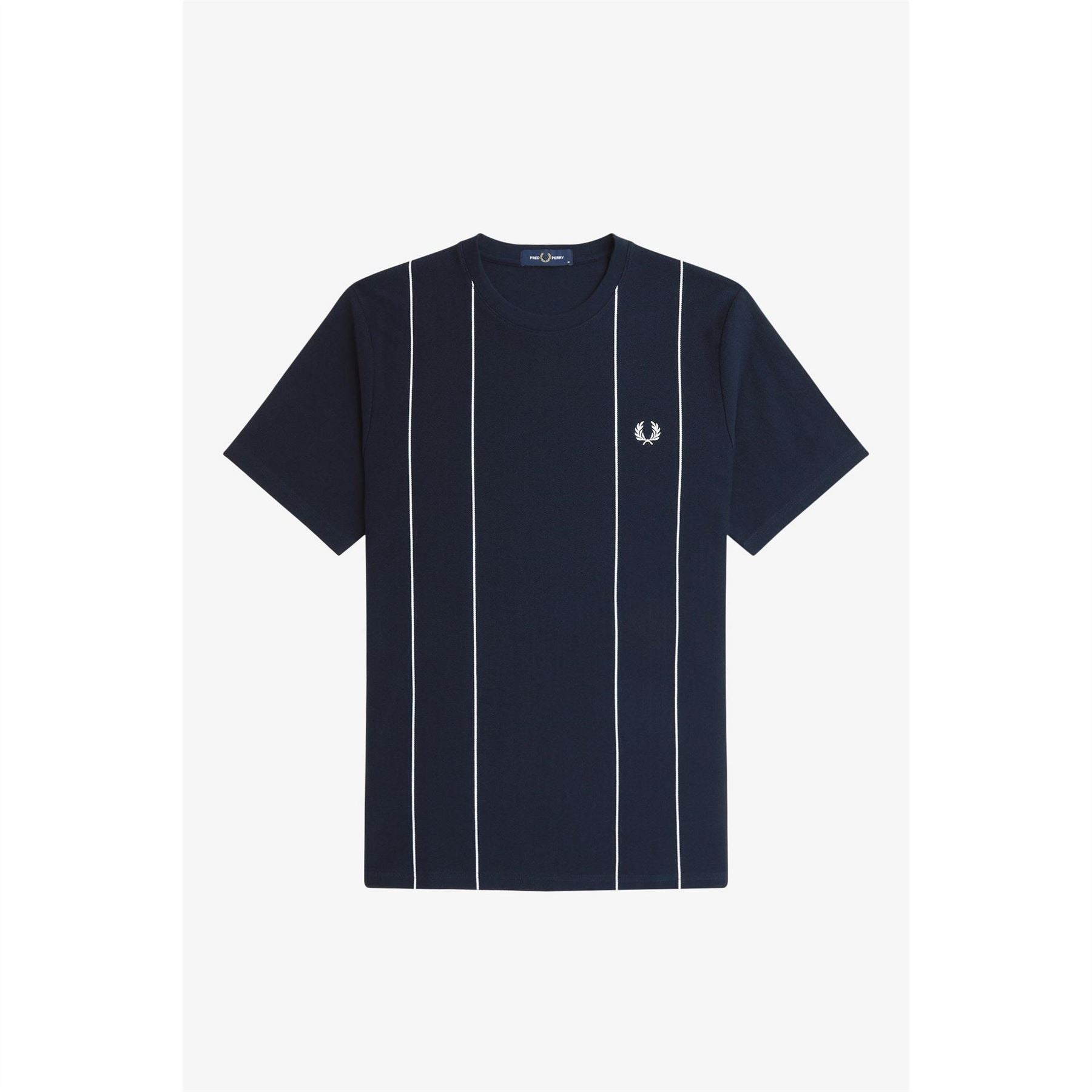 Fred Perry Pinstripe Regular Fit T-Shirt