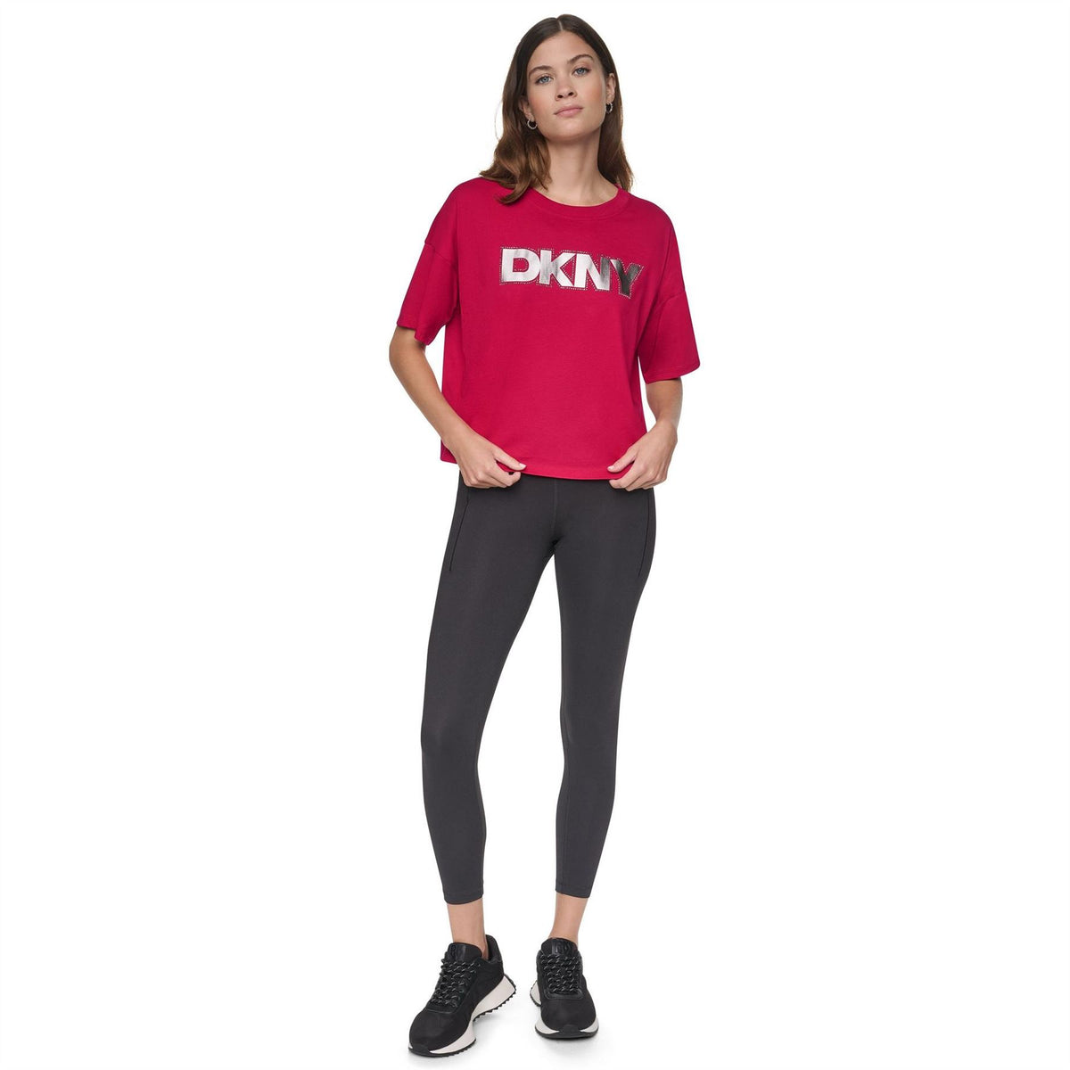 DKNY Foil Dmt Tee Ld71