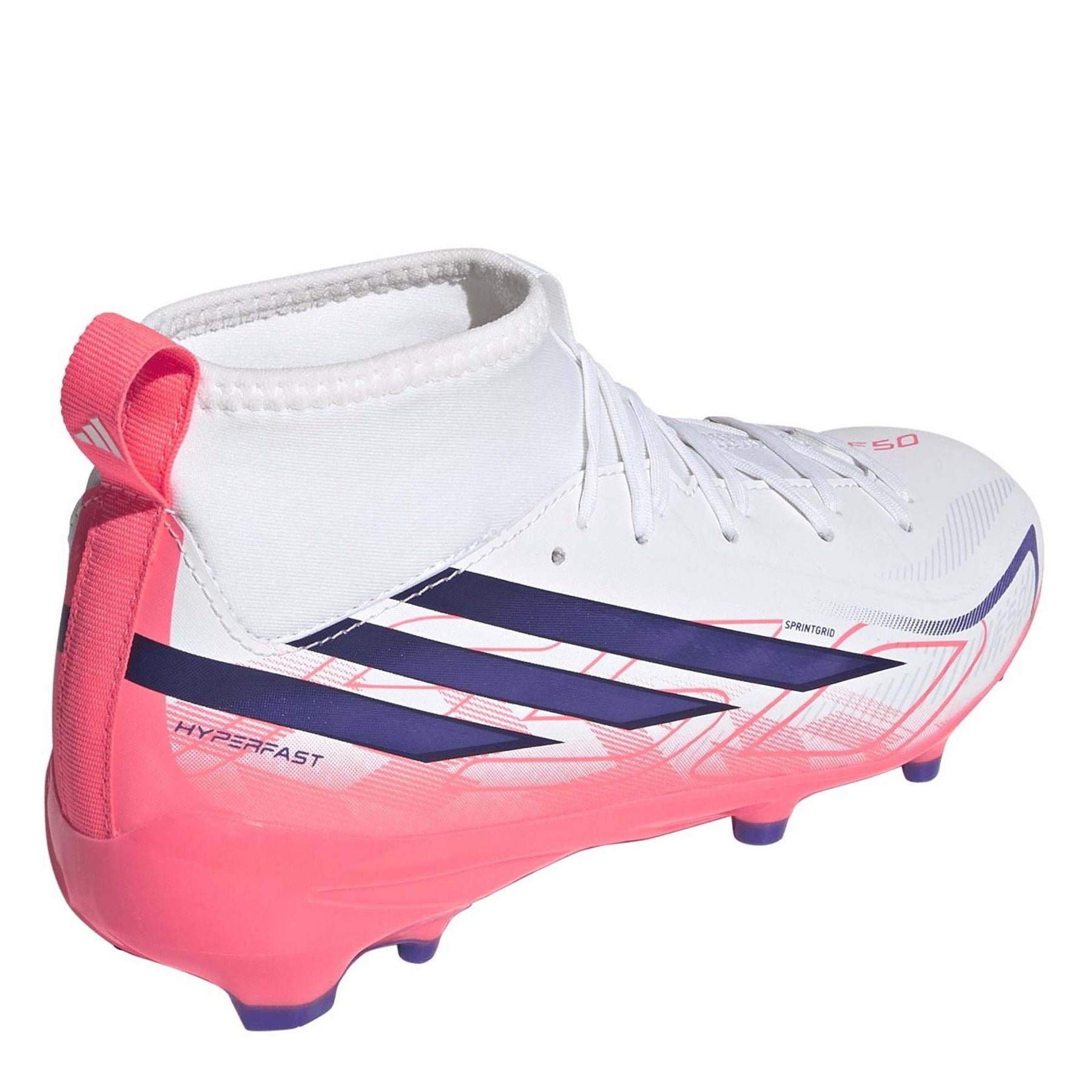 adidas Hyperfast League Mid Firm Ground Football Boots Juniors
