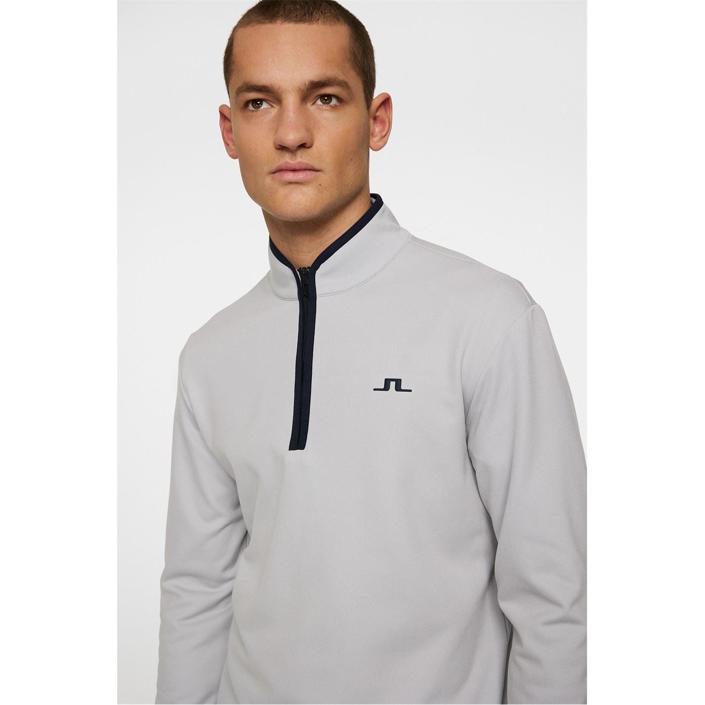 J Lindeberg Golf Half-Zip Regular Fit Long Sleeve Sweatshirt