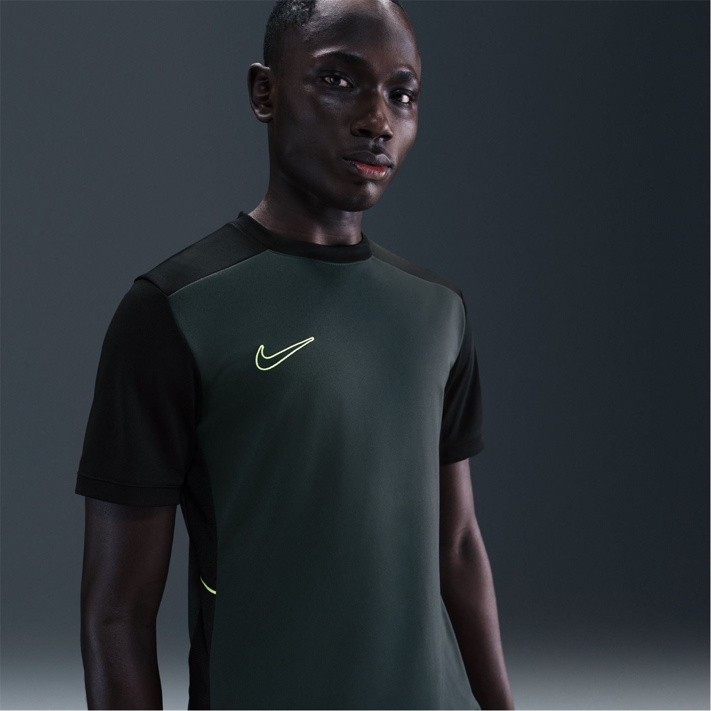 Nike Mens Dri Fit Academy Short Sleeve Football Top
