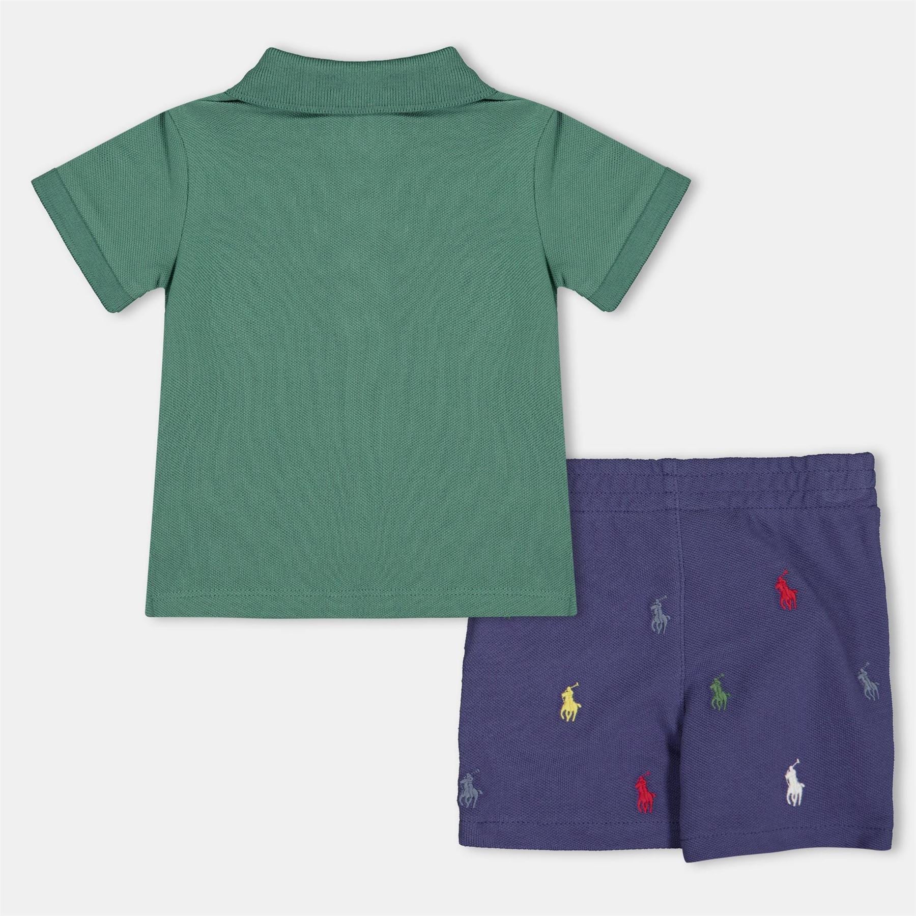 Polo Ralph Lauren Collared Neck Short Sleeve Shirt and Short Set