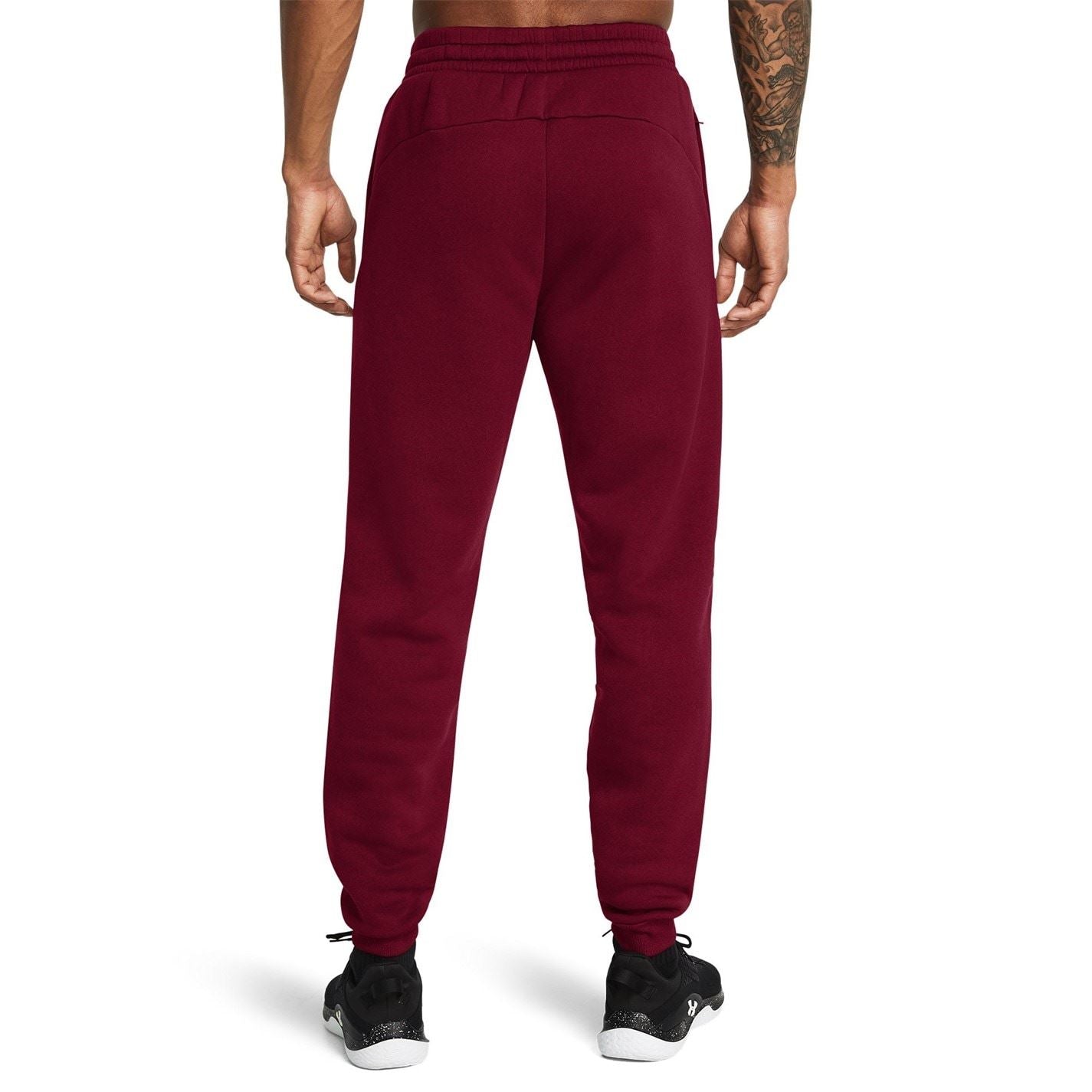 Under Armour Solid Patterned Fleece Pro Joggers