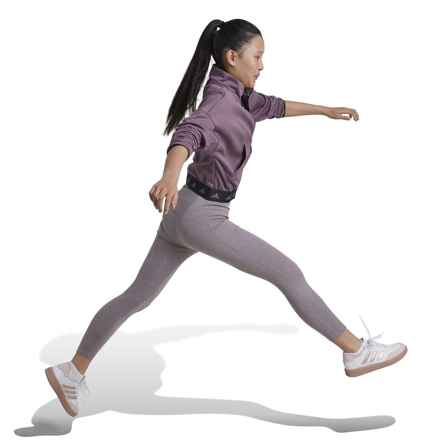 adidas Optime Luxe 7 8 Leggings Juniors