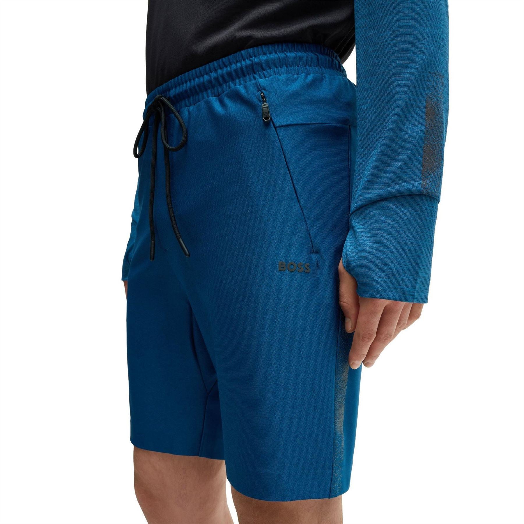 Boss Headlo Active Fleece Jogger Shorts