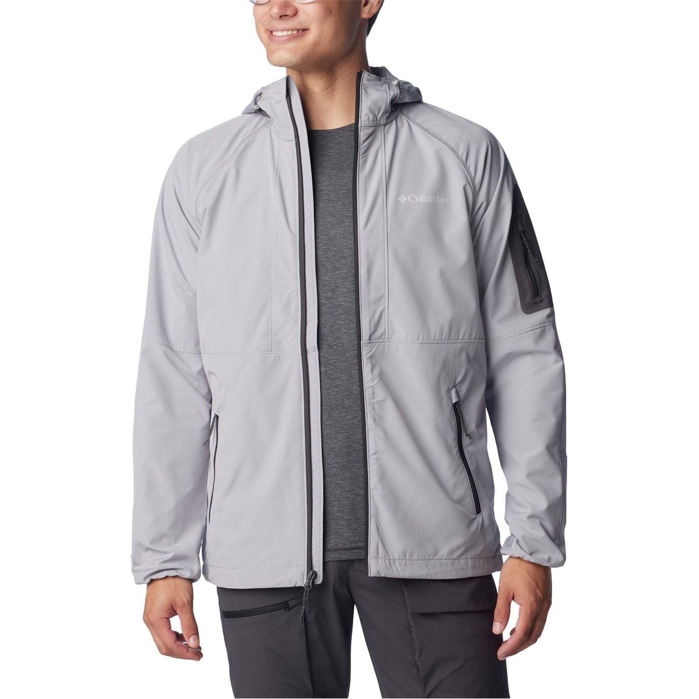 Columbia Tall Heights Hooded Softshell Jacket