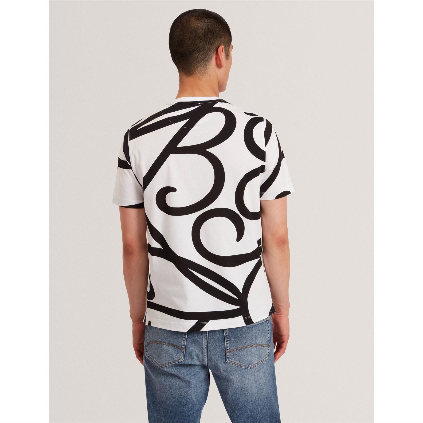 Ted Baker Script Crew Neck Short Sleeve T-Shirt