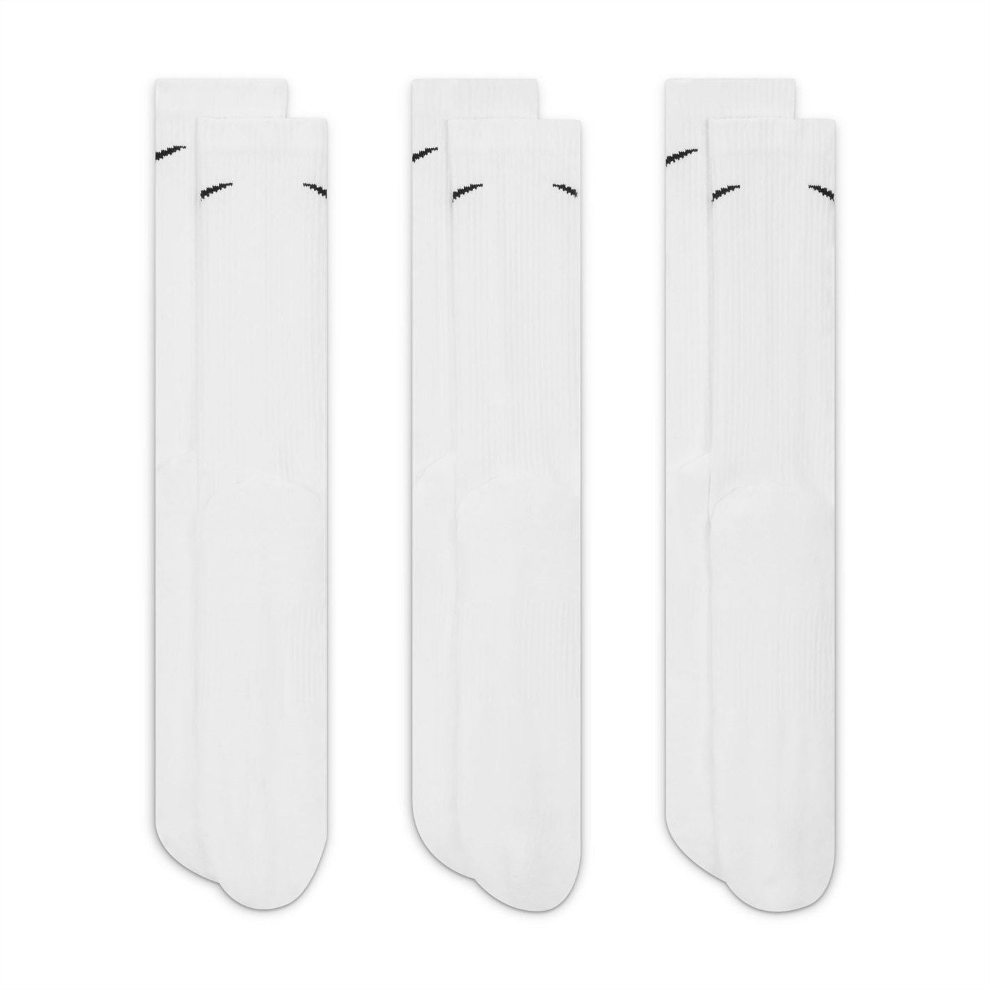 Nike Mens 3 Pack Crew Socks