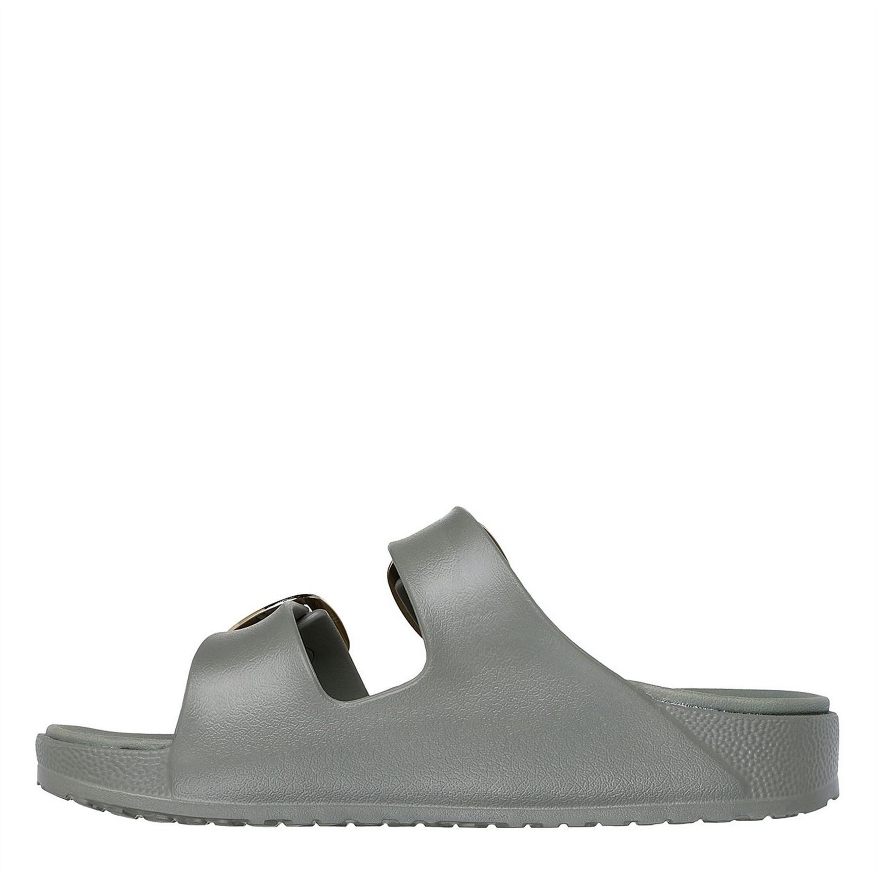 Skechers Molded Double Band Flat Slide Sandals