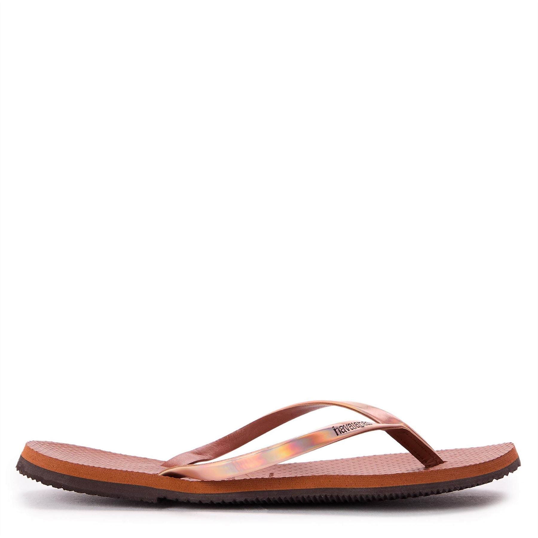 Havaianas Womens Hav. You Metallic Grey Steel Metall Flip Flops