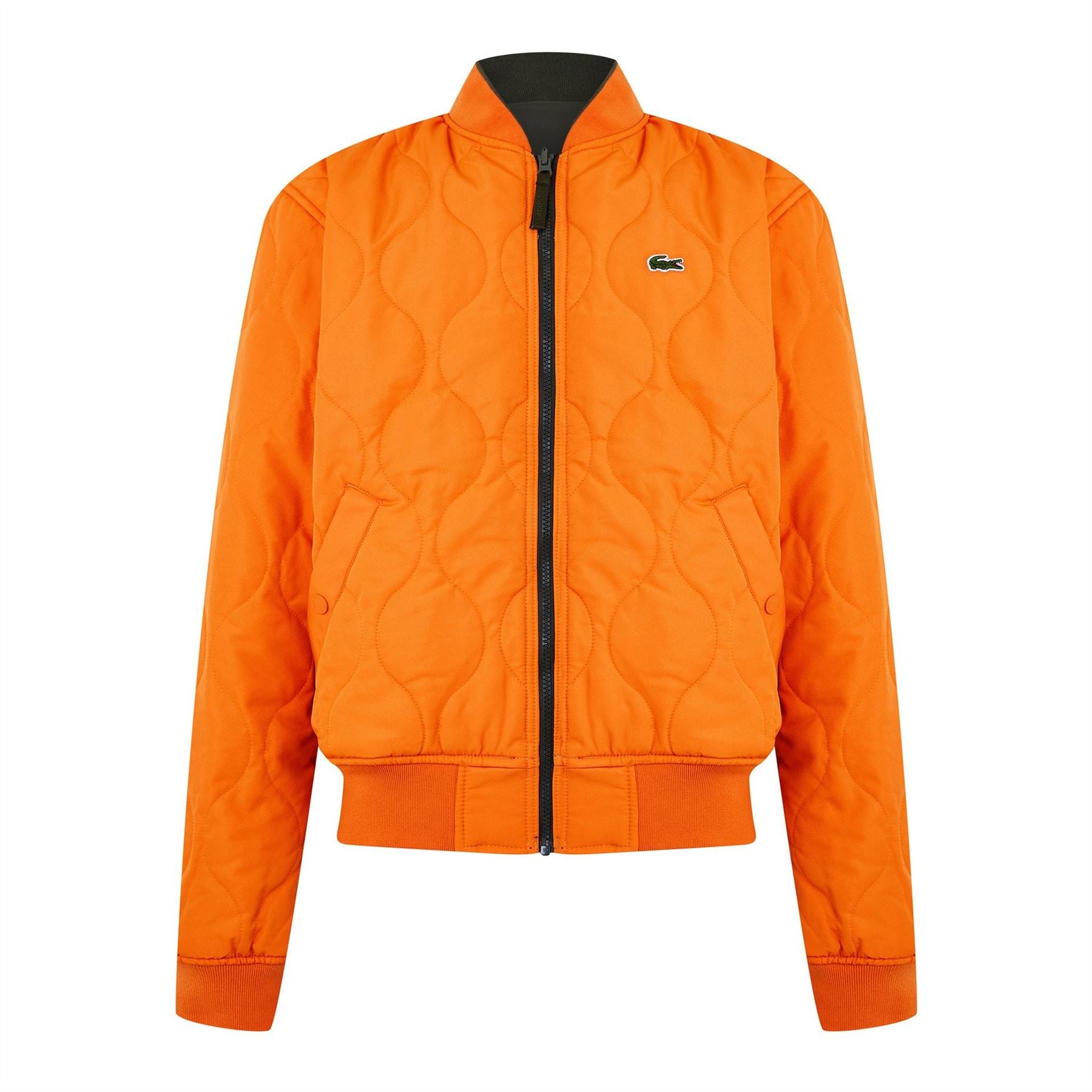 Lacoste Water Repellent Padded Midweight Bomber Jacket