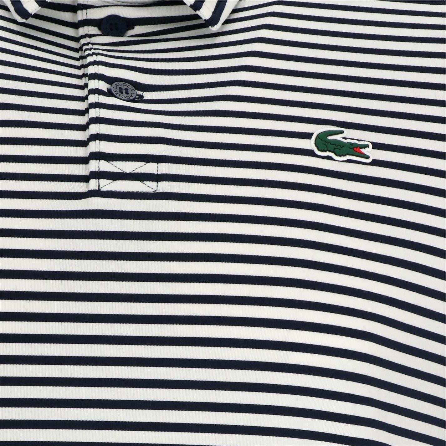 Lacoste Crocodile Logo Collared Neck Short Sleeve Polo Shirt