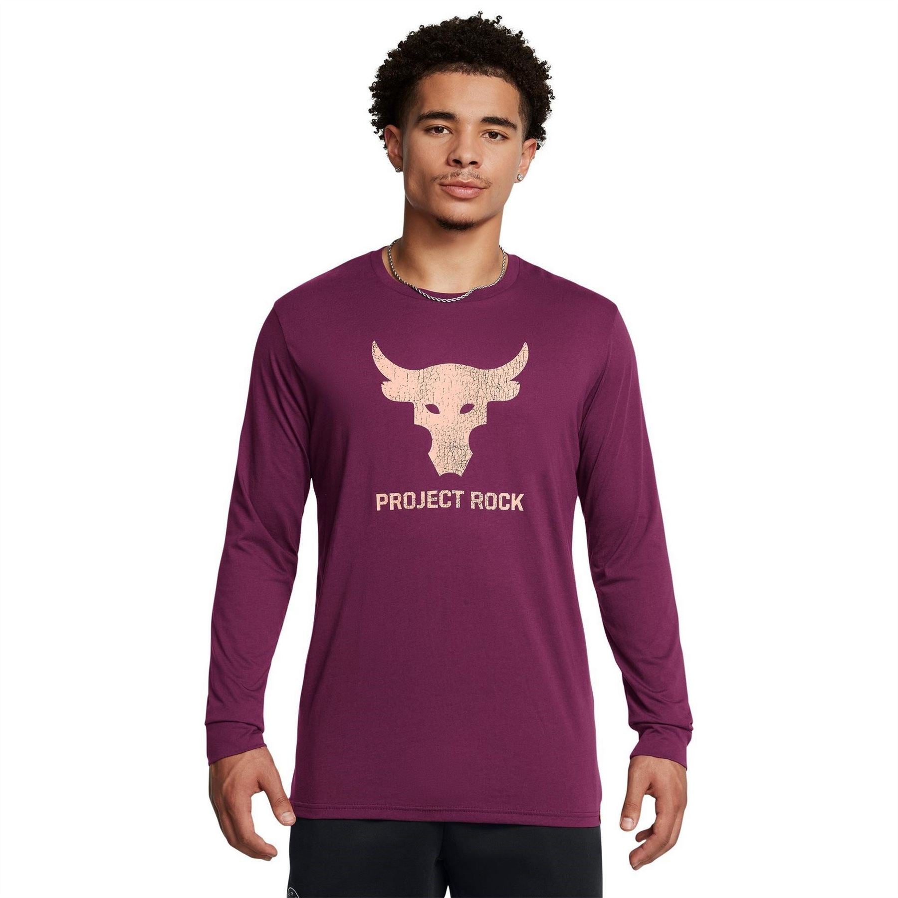 Under Armour Mens Armour Pr Brahma Long Sleeve T-Shirt