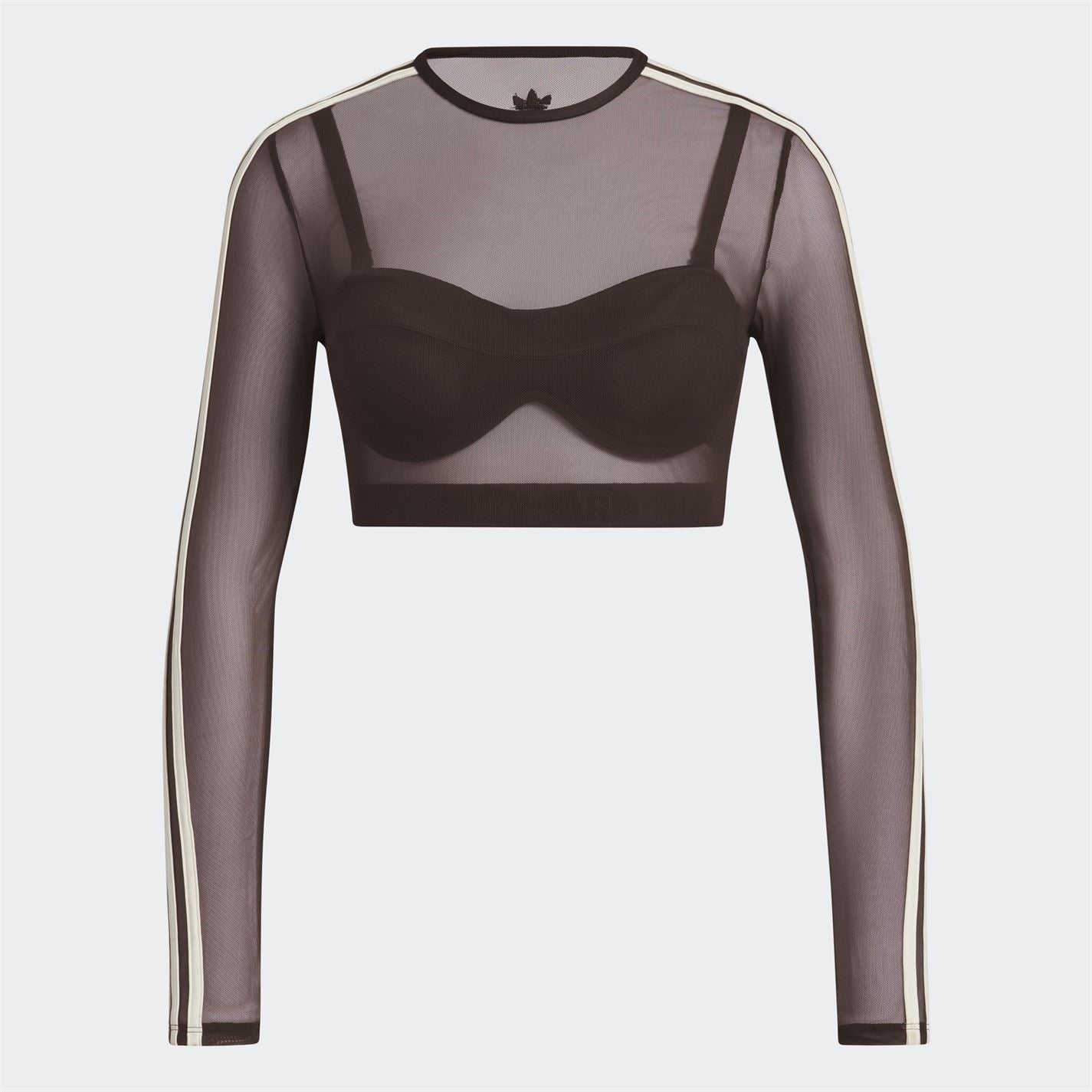 adidas Originals Ivy Park Illusion Long Sleeve Swim Top