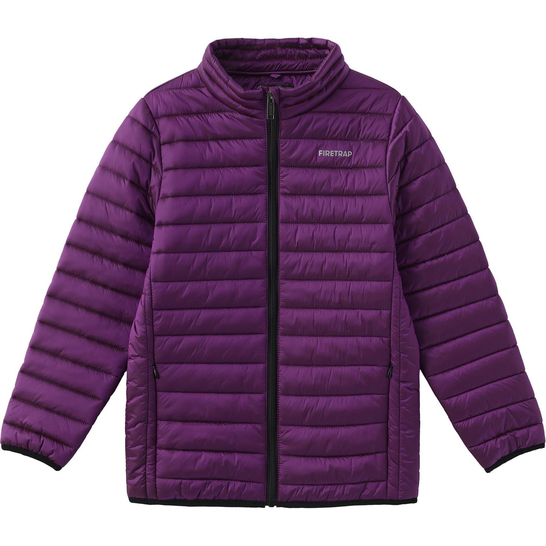 Firetrap Quilted Long Sleeve Puffer Jacket
