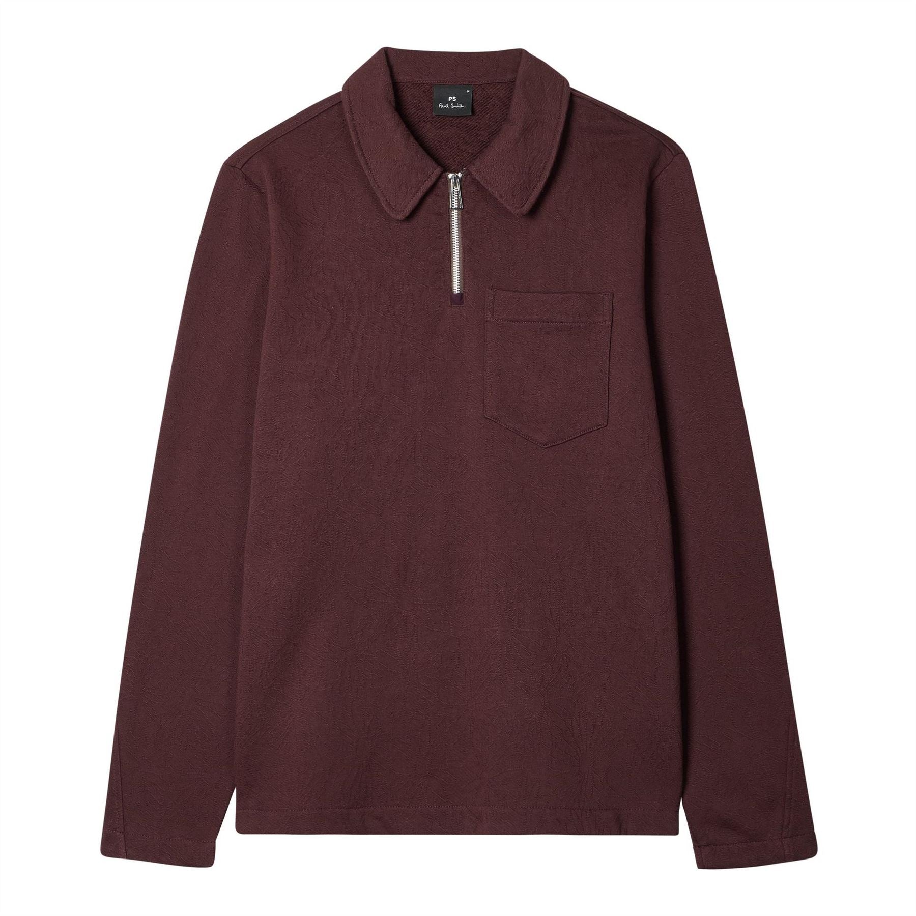 PS Paul Smith Flower Half Zip Fleece