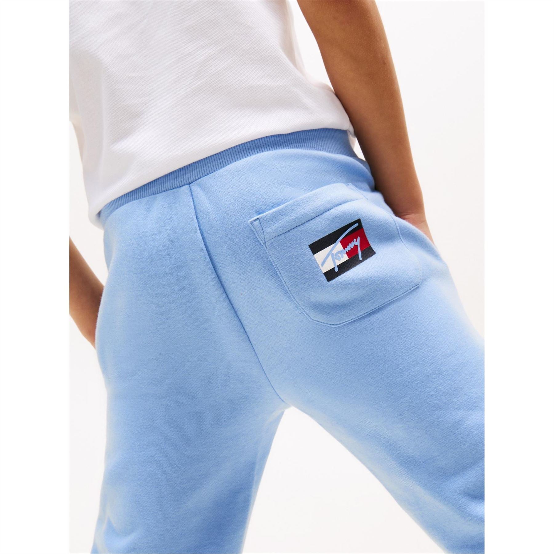 Tommy Hilfiger Script Solid Patterned Slim Joggers