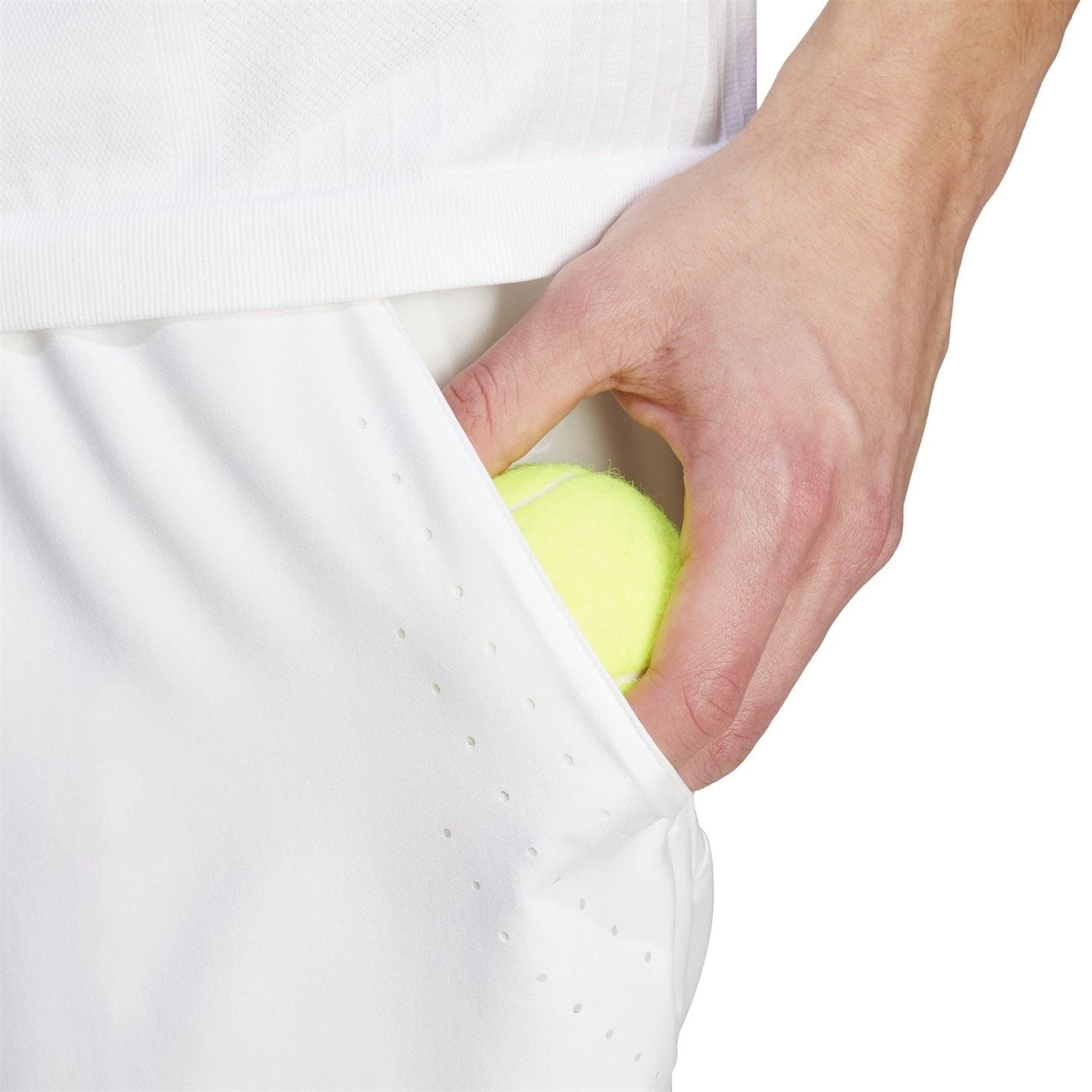 adidas Mens Tennis Pro Aeroready Shorts And Inner Shorts Set