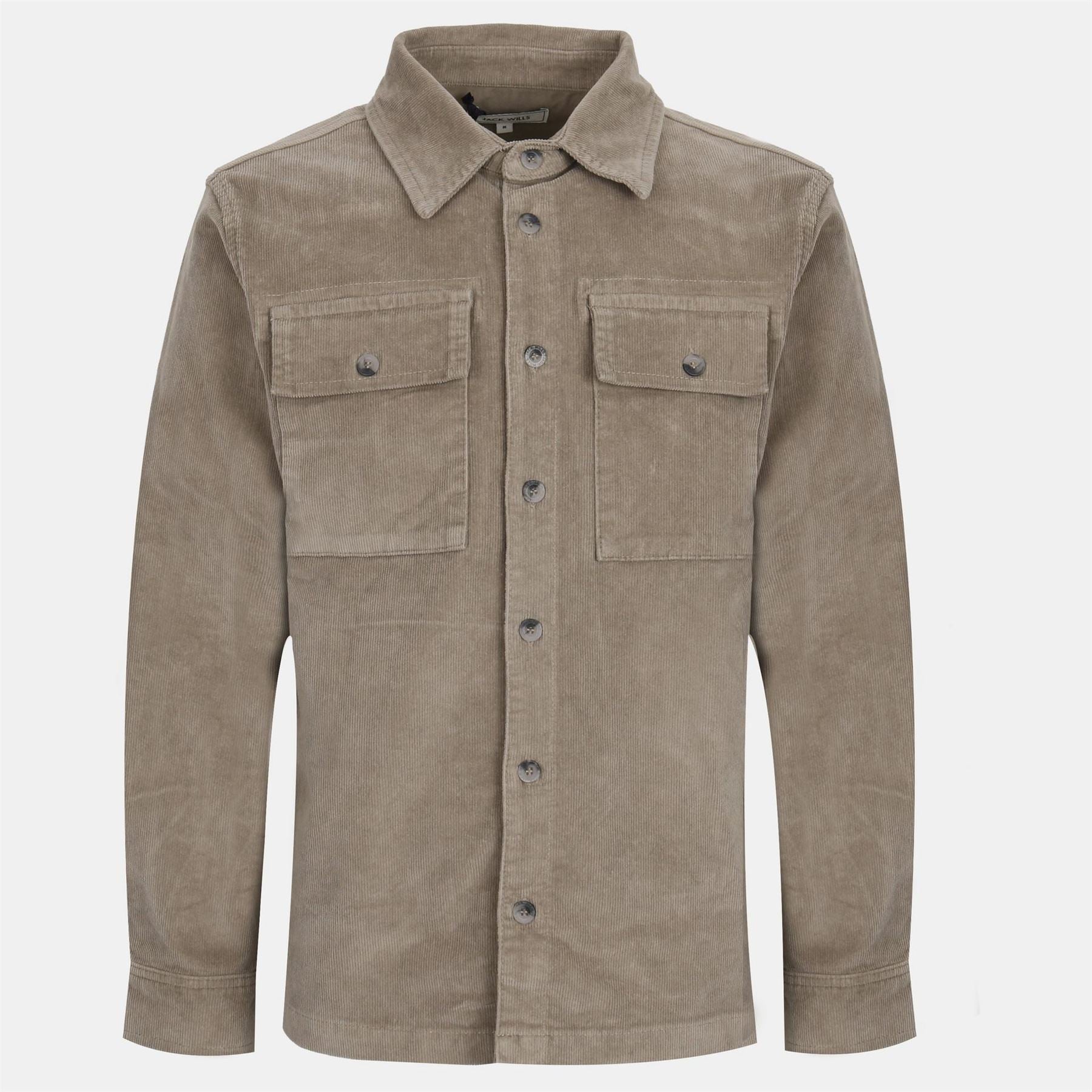 Jack Wills Collared Neck Long Sleeve Regular Fit Shirt