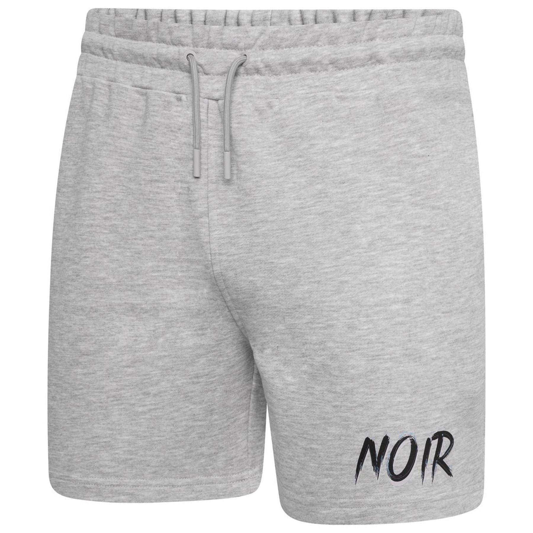 Societe Noir Scribble Sweat Shorts with Elasticated Waistband