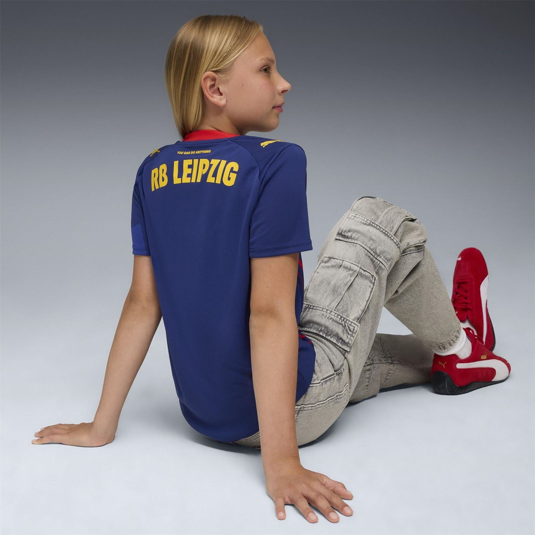 Puma Rb Leipzig Authentic Away Football Shirt 2025 2026 Juniors
