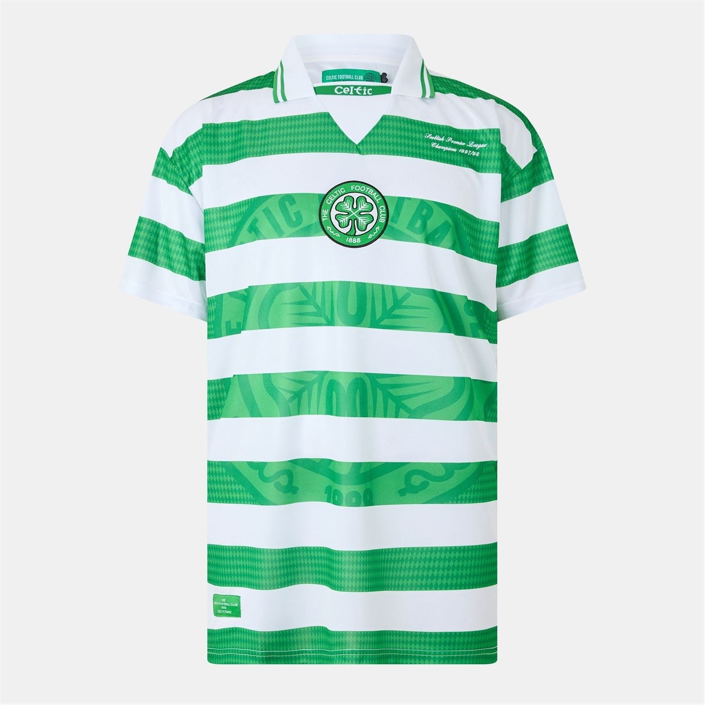 Team Celtic Home Shirt 1998 Adults