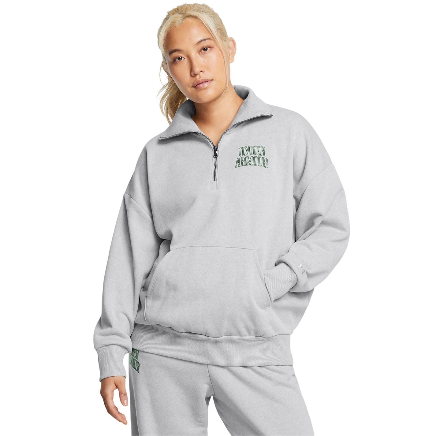 Under Armour Icon Hooded Neck Drop Shoulder Oversize Fit Hoody