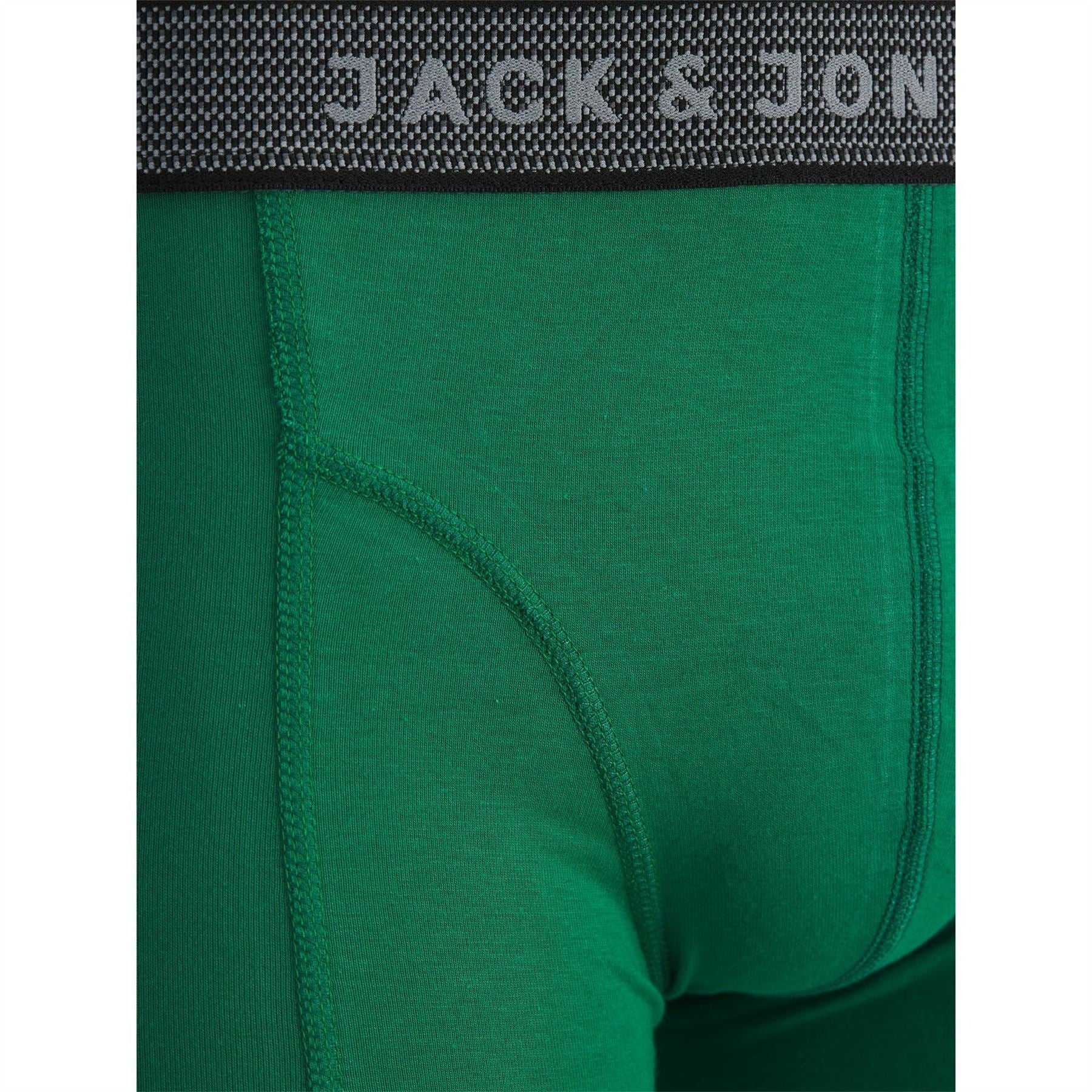 Jack and Jones 3 Pack Plain Design Boxer Brief