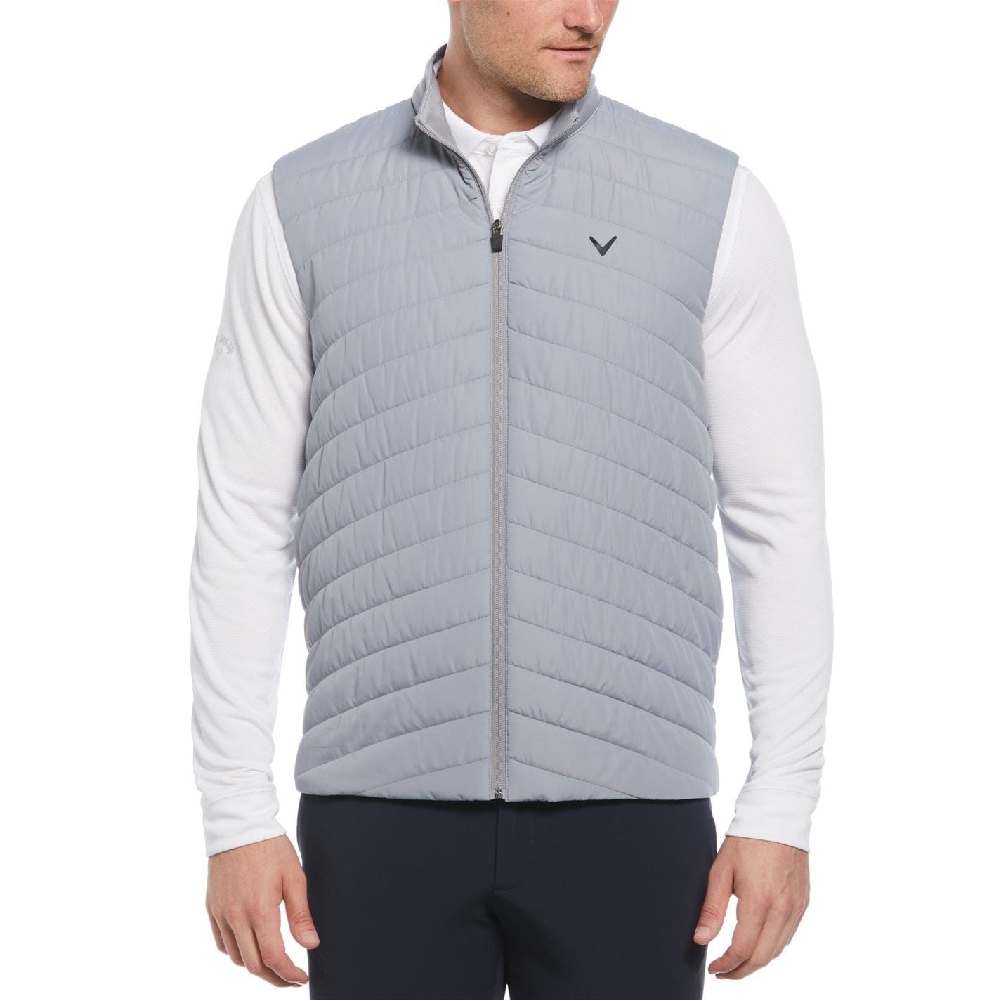 Callaway Quilt Mock Neck Regular Fit Vest