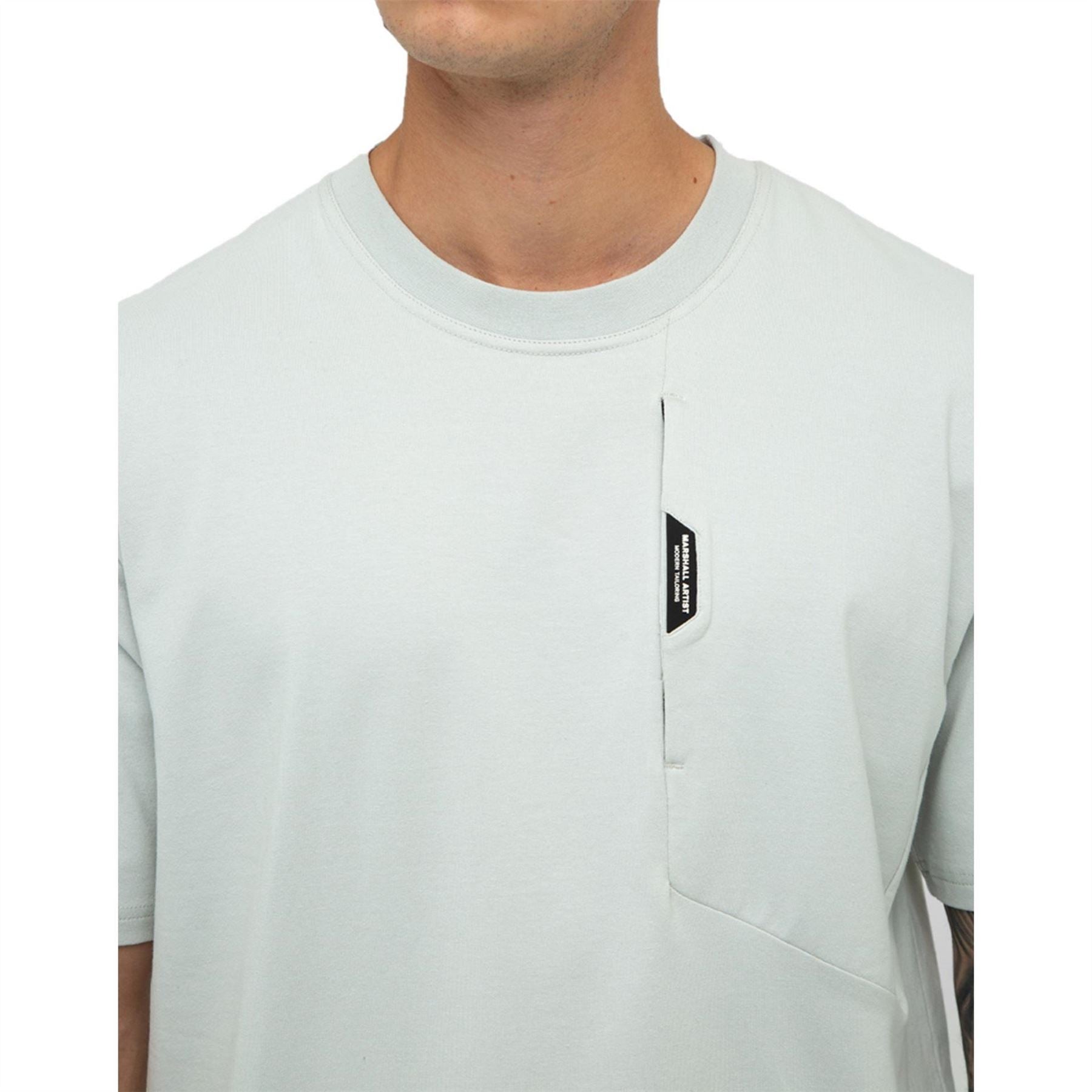 Marshall Artist Tecnica Regular Fit Crew Neck T-Shirt