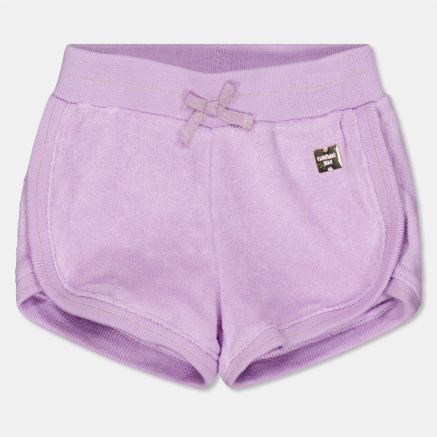 Carrement Beau Solid Bermuda Shorts with Curved Hem