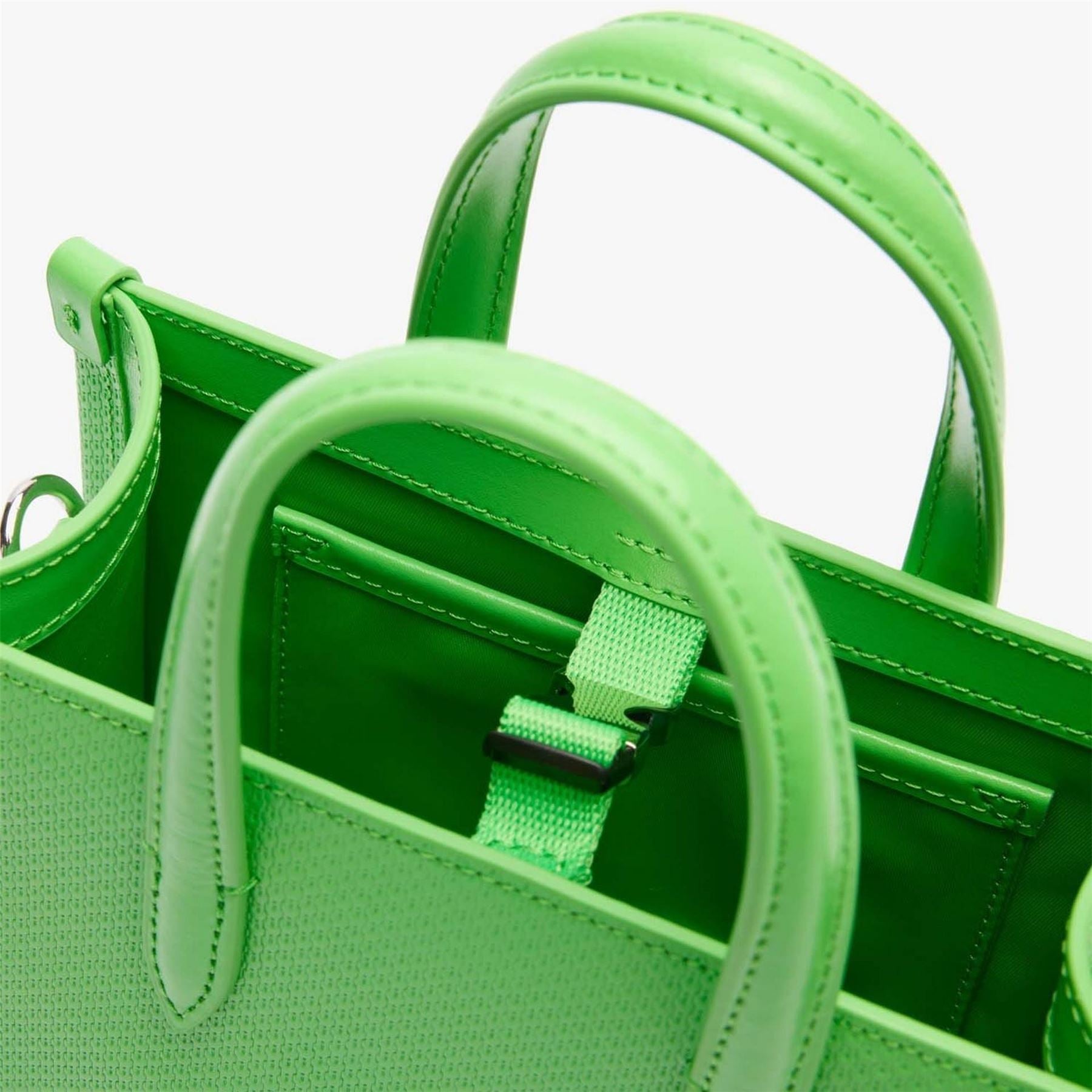 Lacoste Chantaco Leather Tote Bag